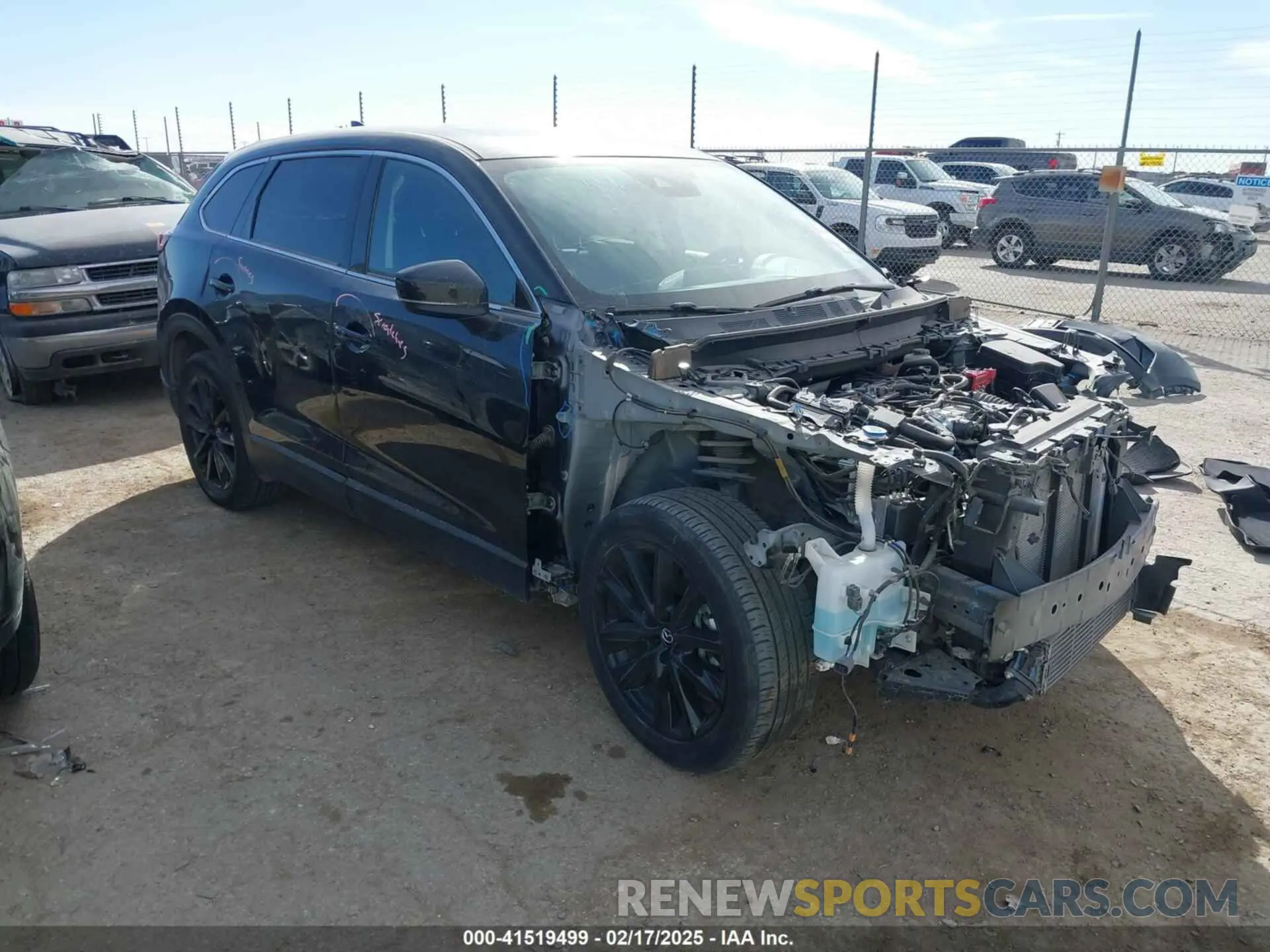 1 fotografías del automóvil dañado JM3TCBAY9P0649348 MAZDA CX-9 2023