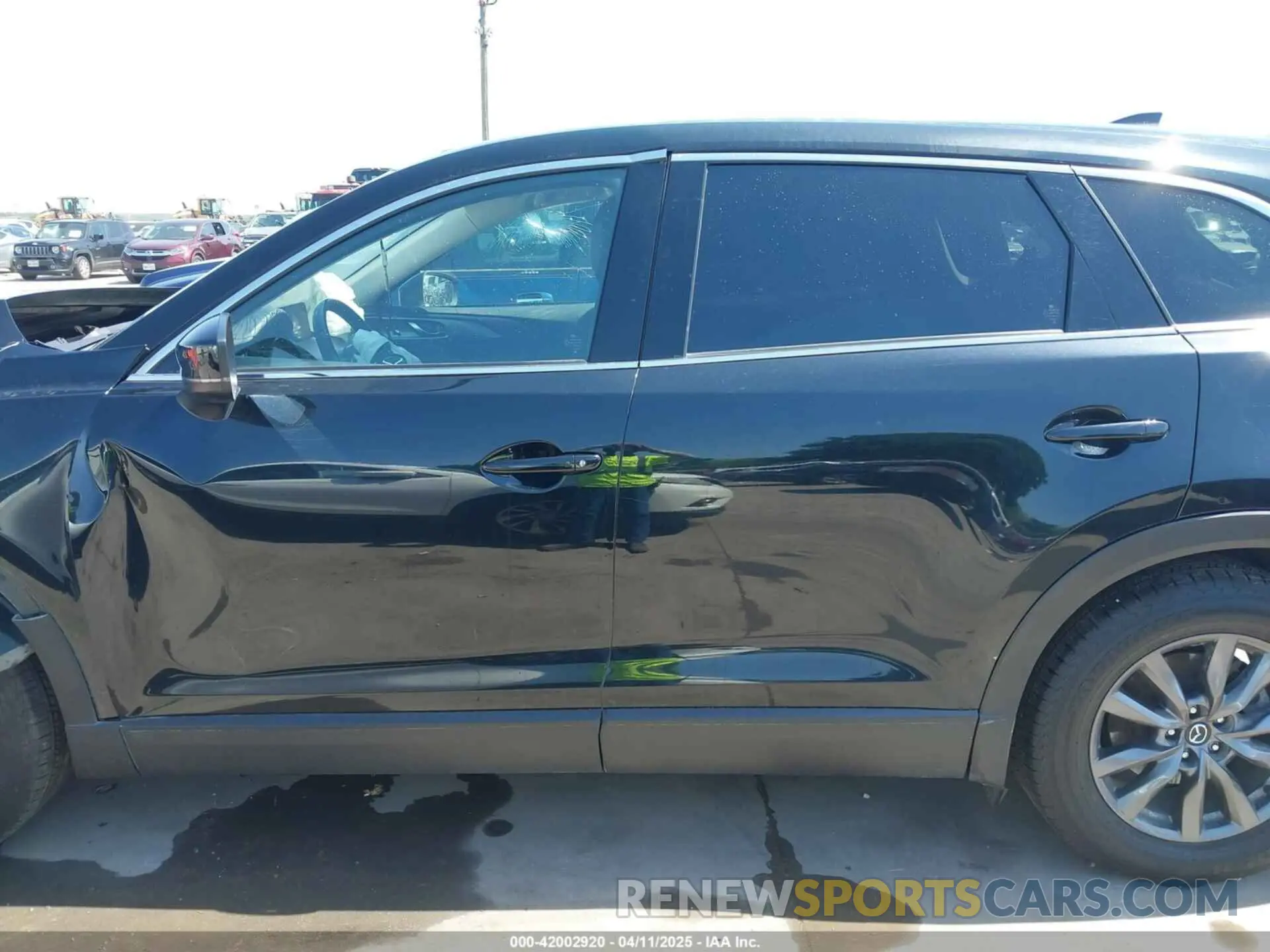15 fotografías del automóvil dañado JM3TCBCY2P0651679 MAZDA CX-9 2023