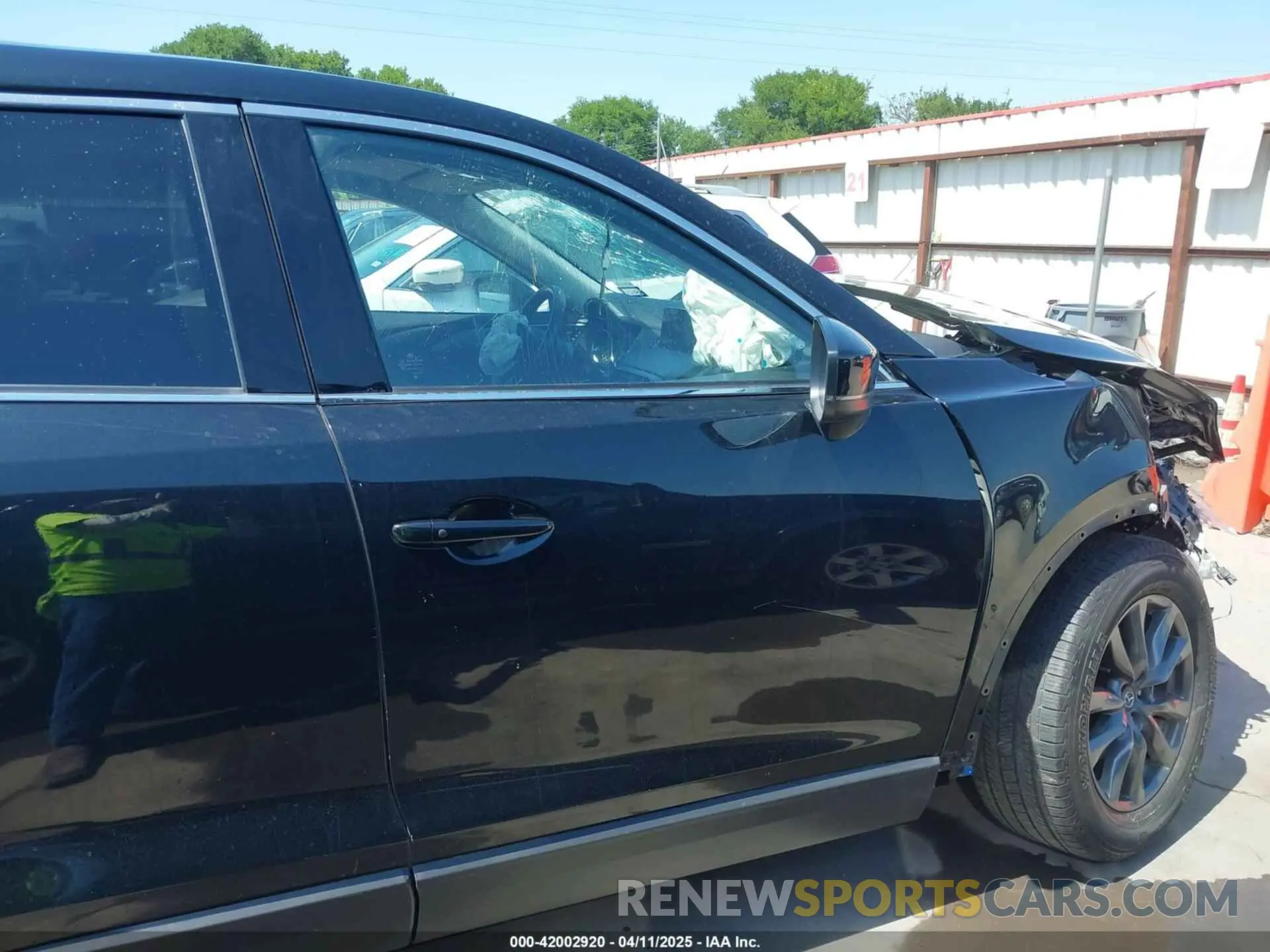 20 fotografías del automóvil dañado JM3TCBCY2P0651679 MAZDA CX-9 2023