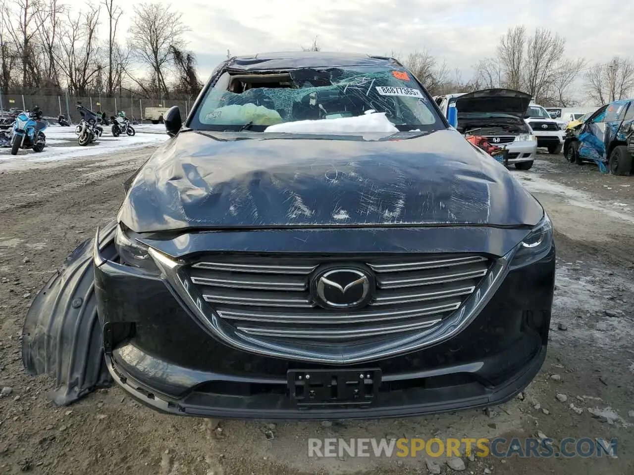 5 fotografías del automóvil dañado JM3TCBCY2P0658826 MAZDA CX-9 2023