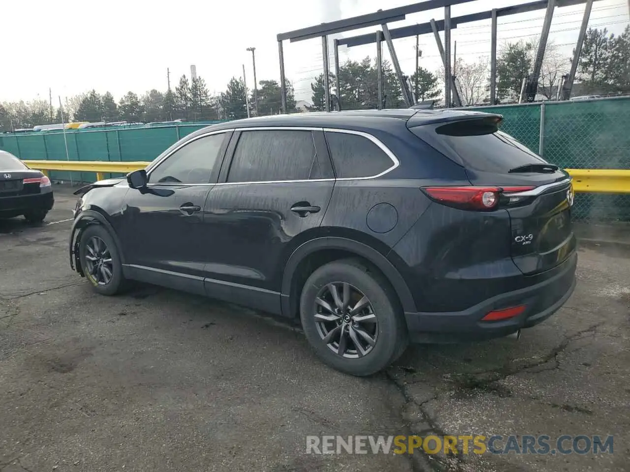 2 fotografías del automóvil dañado JM3TCBCY4P0653899 MAZDA CX-9 2023