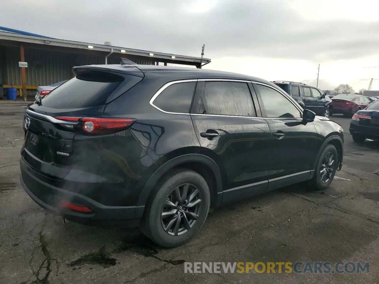 3 fotografías del automóvil dañado JM3TCBCY4P0653899 MAZDA CX-9 2023