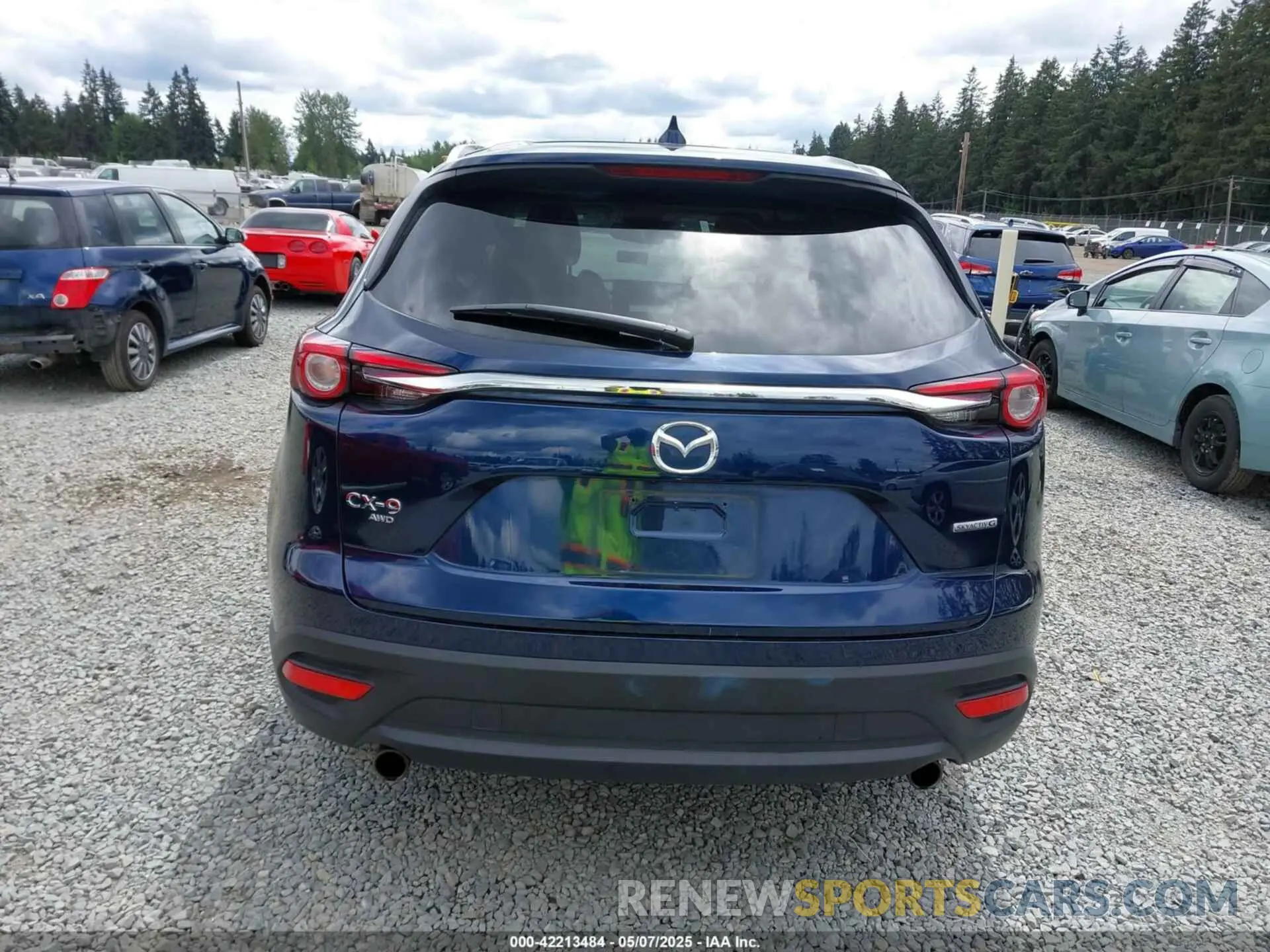 16 fotografías del automóvil dañado JM3TCBCY4P0653904 MAZDA CX-9 2023