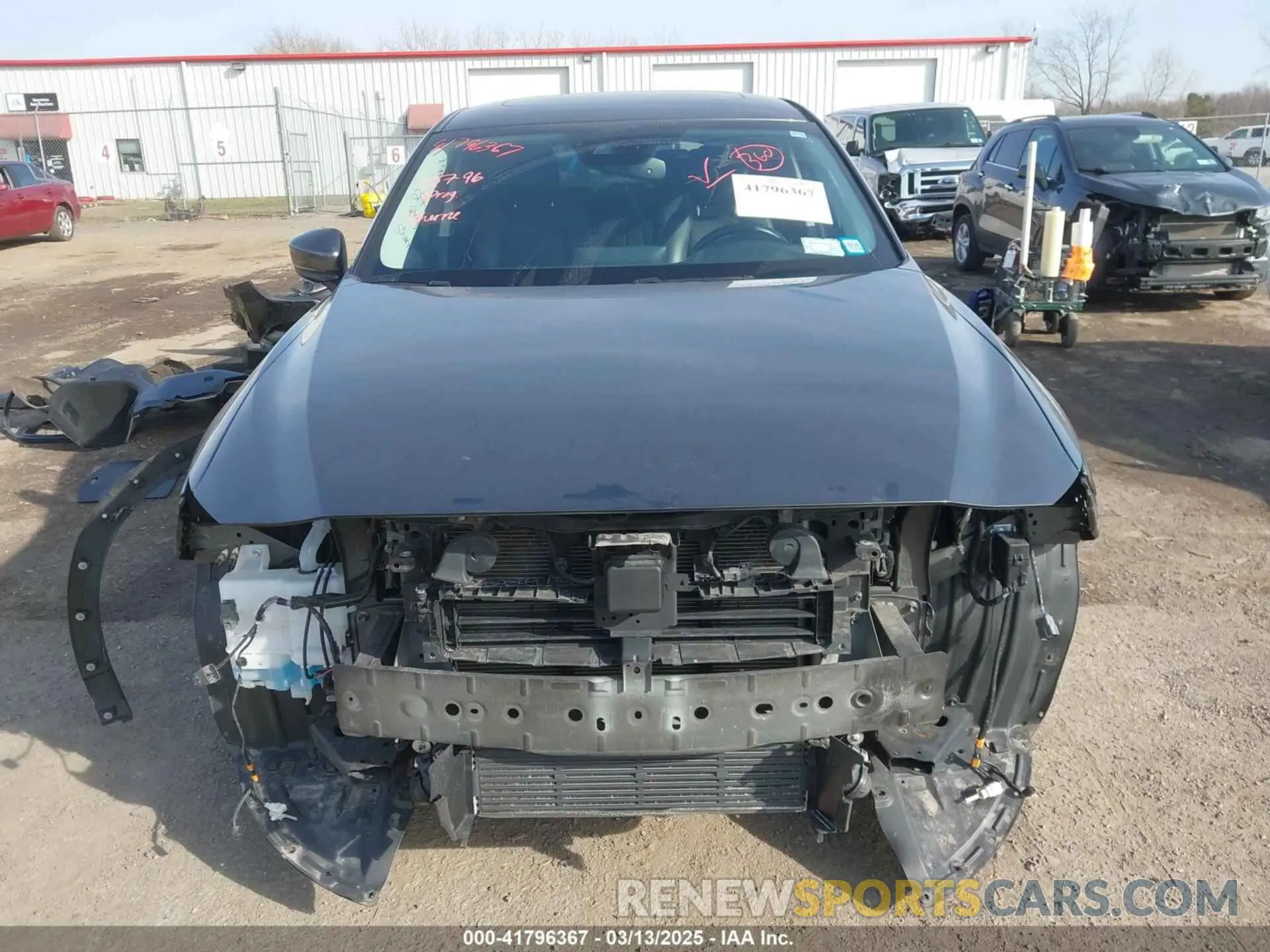 13 fotografías del automóvil dañado JM3TCBCY7P0653136 MAZDA CX-9 2023