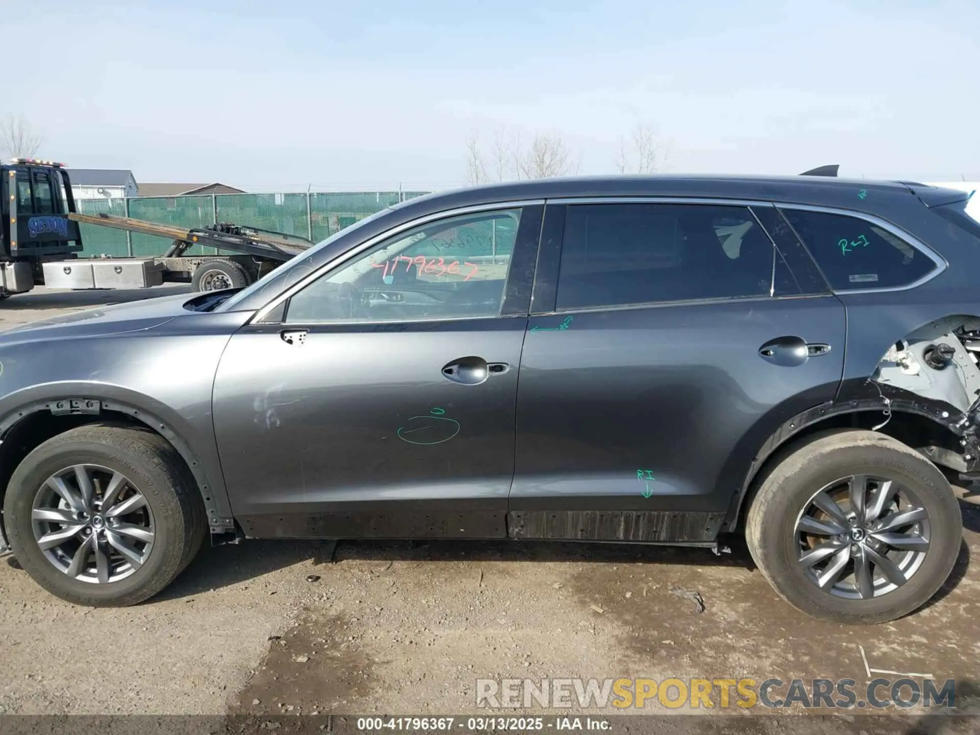 15 fotografías del automóvil dañado JM3TCBCY7P0653136 MAZDA CX-9 2023