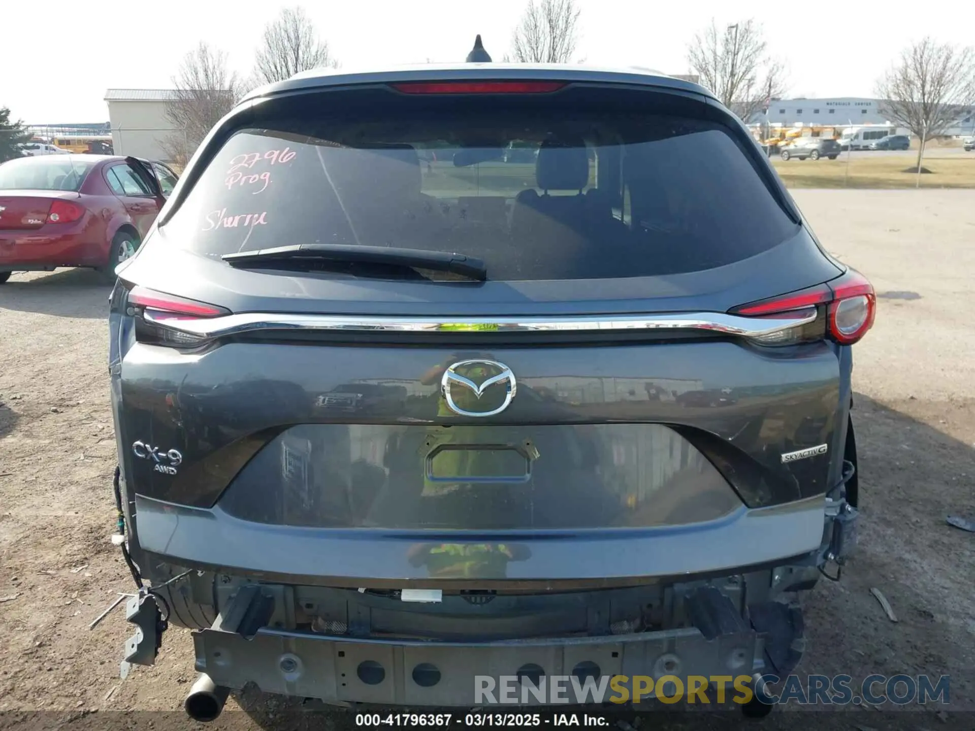 17 fotografías del automóvil dañado JM3TCBCY7P0653136 MAZDA CX-9 2023