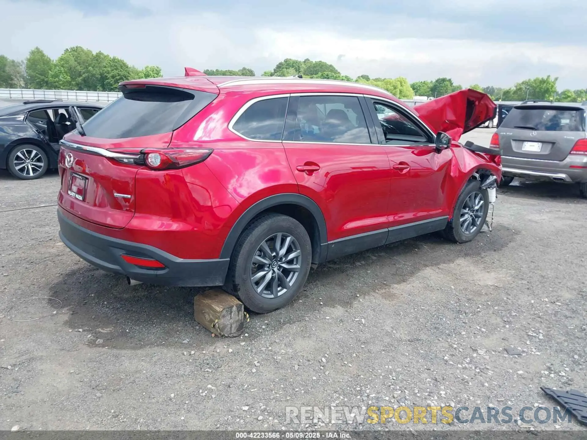 4 fotografías del automóvil dañado JM3TCBCY9P0648567 MAZDA CX-9 2023