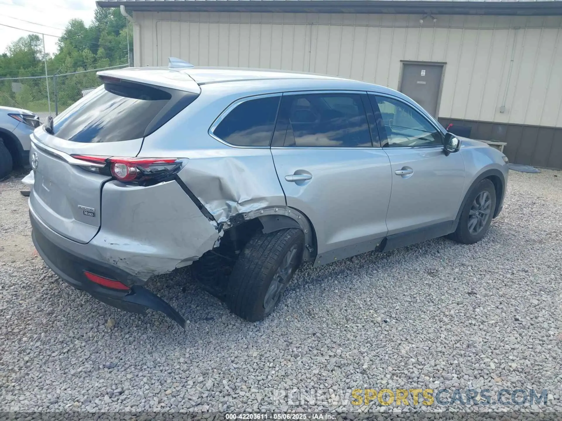 4 fotografías del automóvil dañado JM3TCBCY9P0659522 MAZDA CX-9 2023