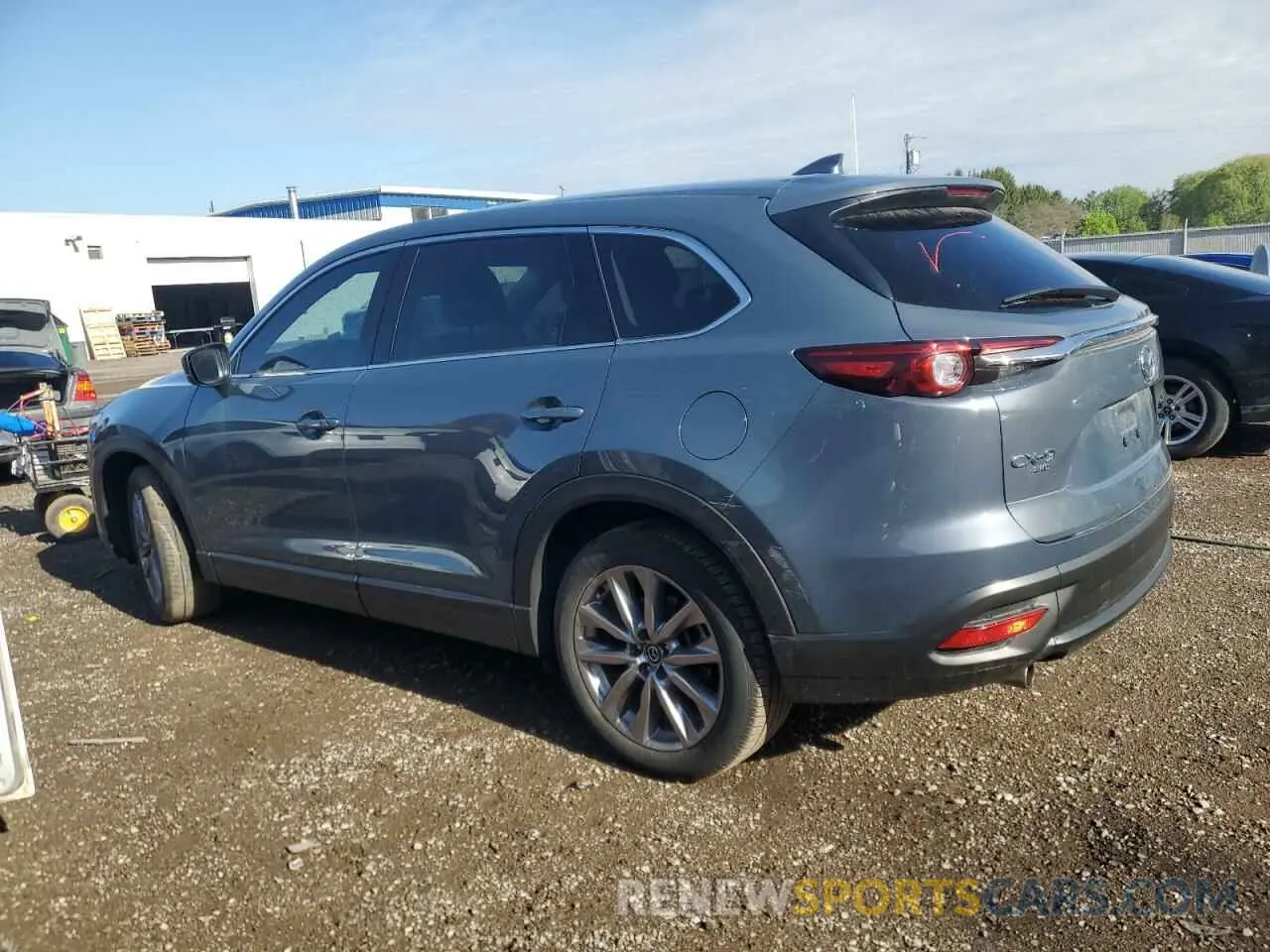 2 fotografías del automóvil dañado JM3TCBCYXP0650893 MAZDA CX-9 2023