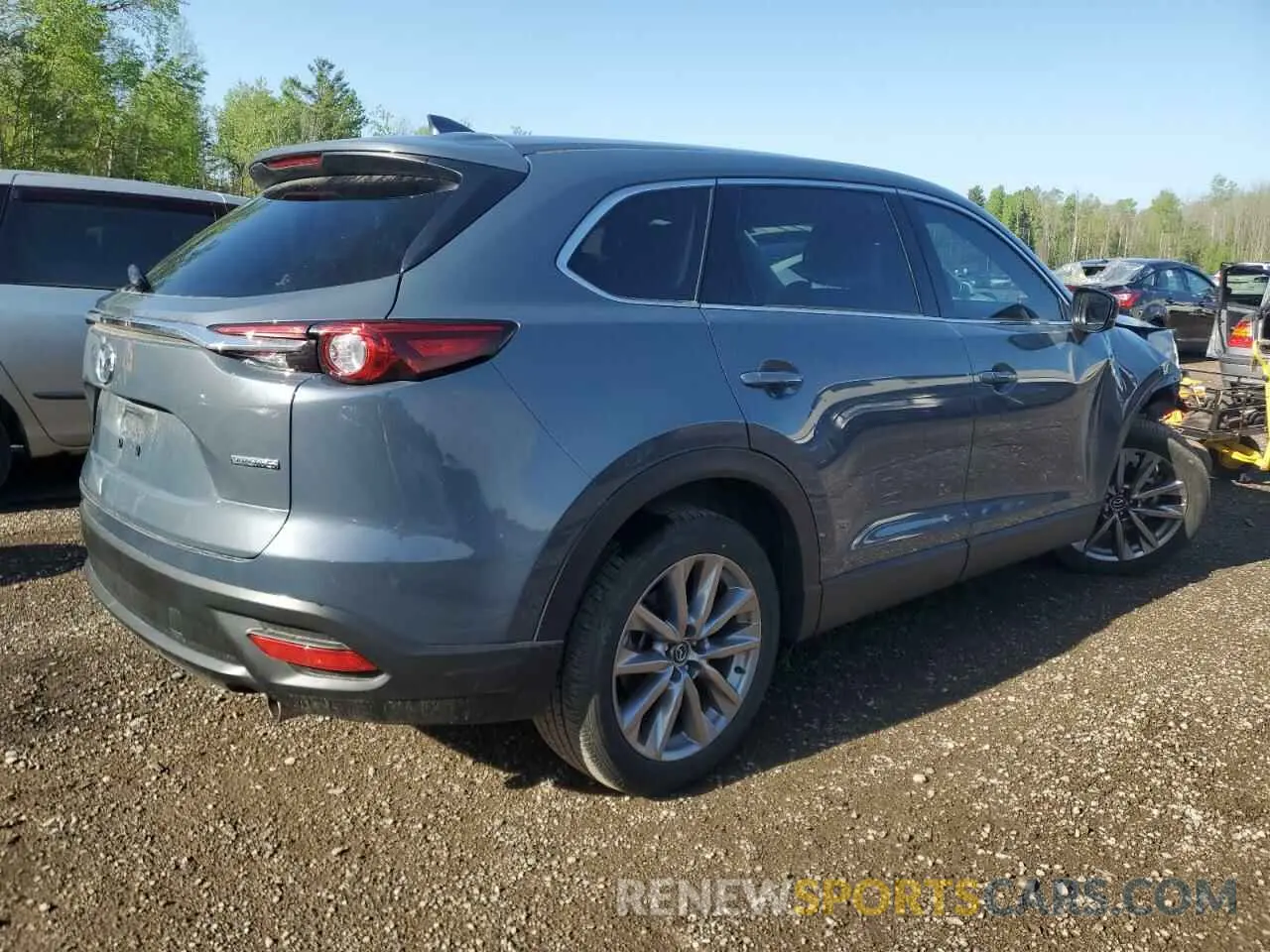 3 fotografías del automóvil dañado JM3TCBCYXP0650893 MAZDA CX-9 2023
