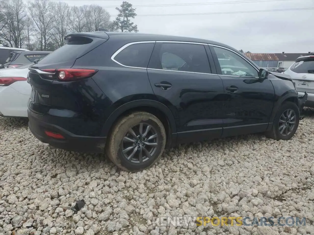 3 fotografías del automóvil dañado JM3TCBCYXP0657472 MAZDA CX-9 2023