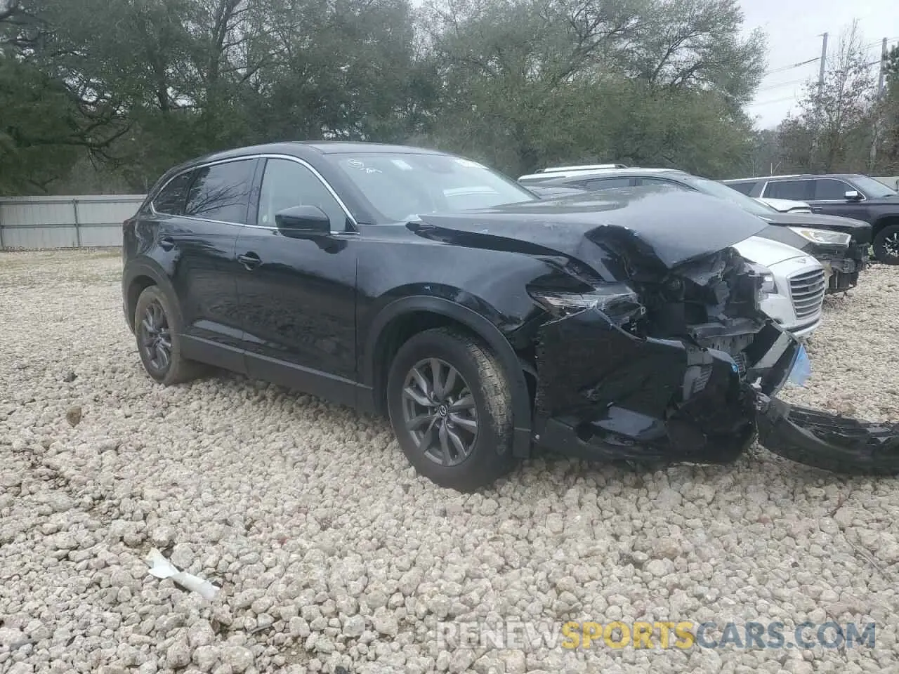 4 fotografías del automóvil dañado JM3TCBCYXP0657472 MAZDA CX-9 2023