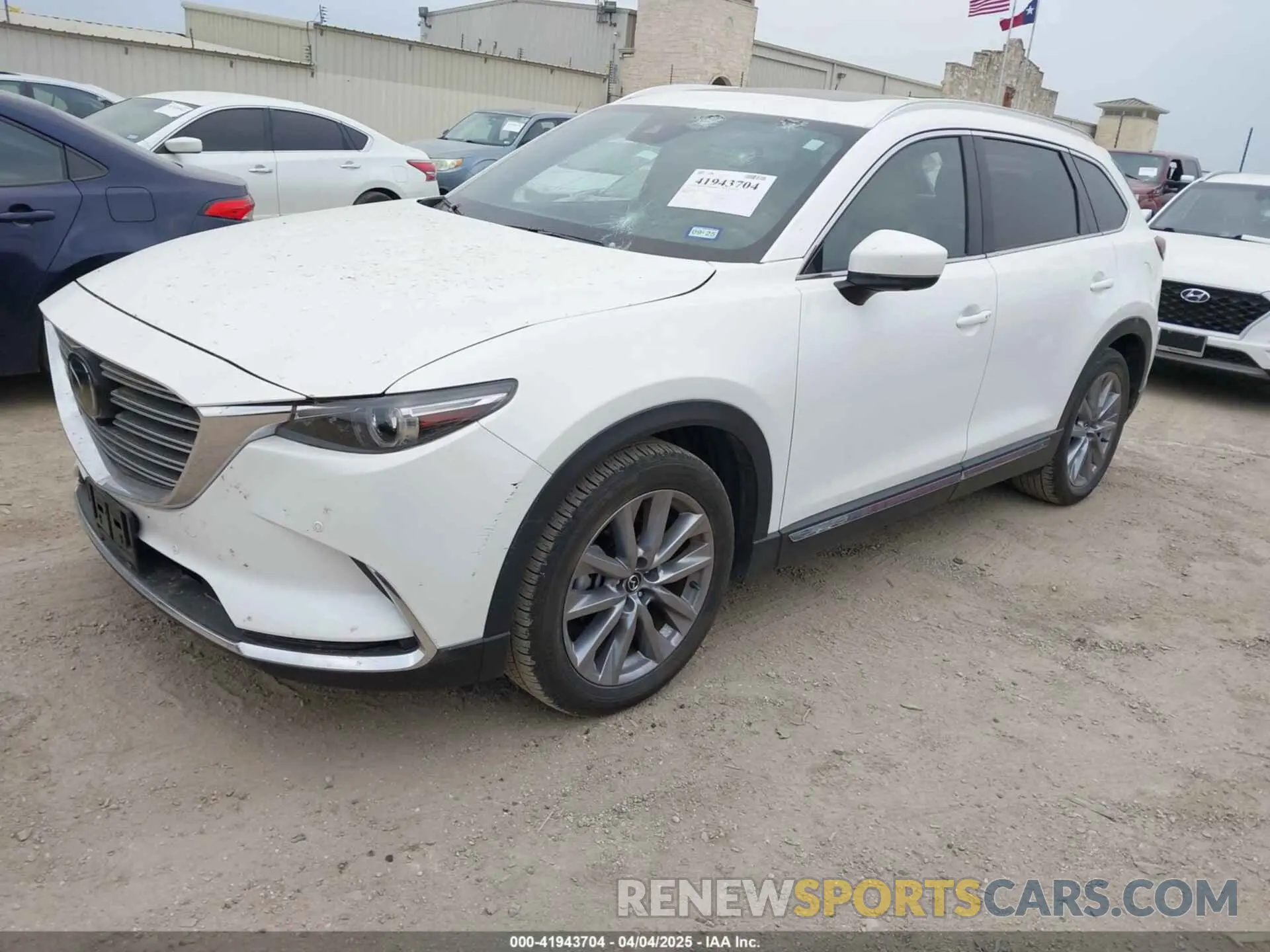 2 fotografías del automóvil dañado JM3TCBDY0P0634099 MAZDA CX-9 2023