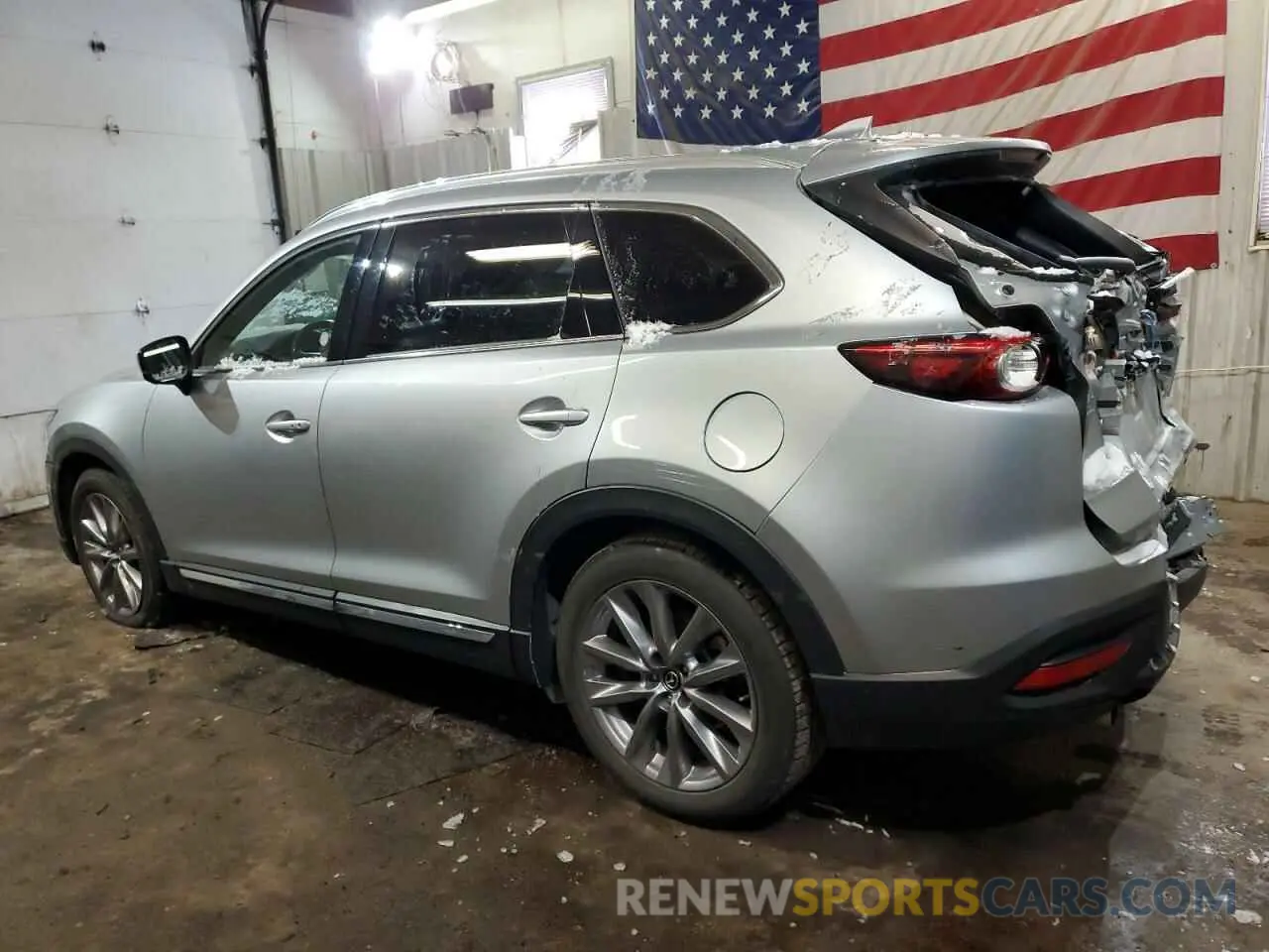 2 fotografías del automóvil dañado JM3TCBDY0P0646754 MAZDA CX-9 2023