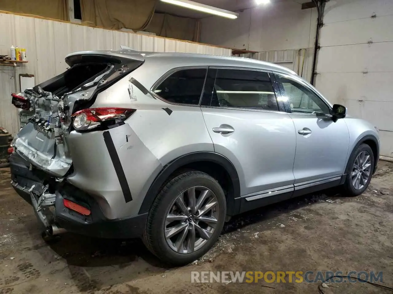 3 fotografías del automóvil dañado JM3TCBDY0P0646754 MAZDA CX-9 2023