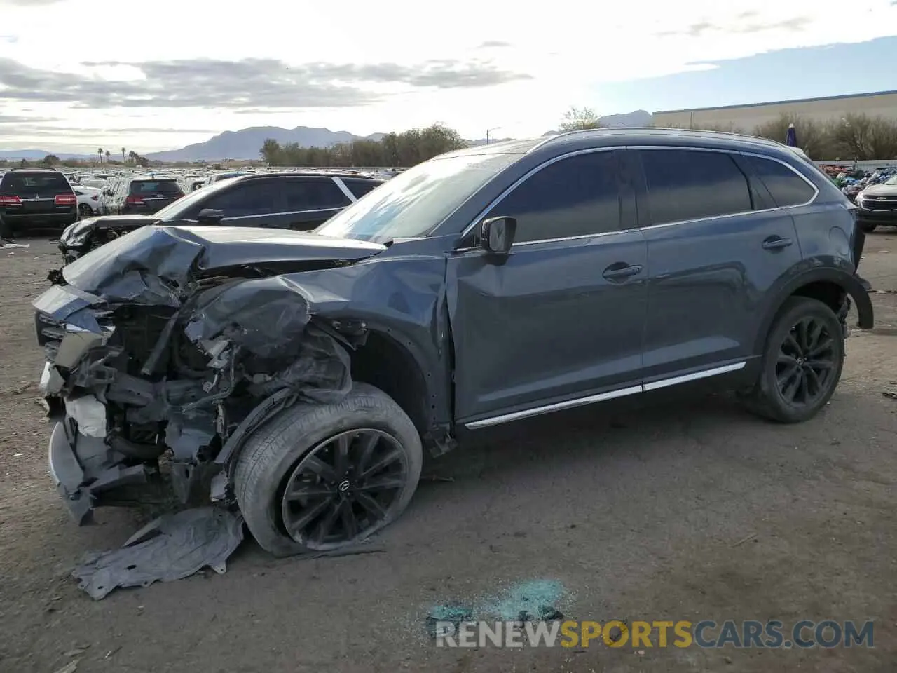 1 fotografías del automóvil dañado JM3TCBDY0P0650772 MAZDA CX-9 2023