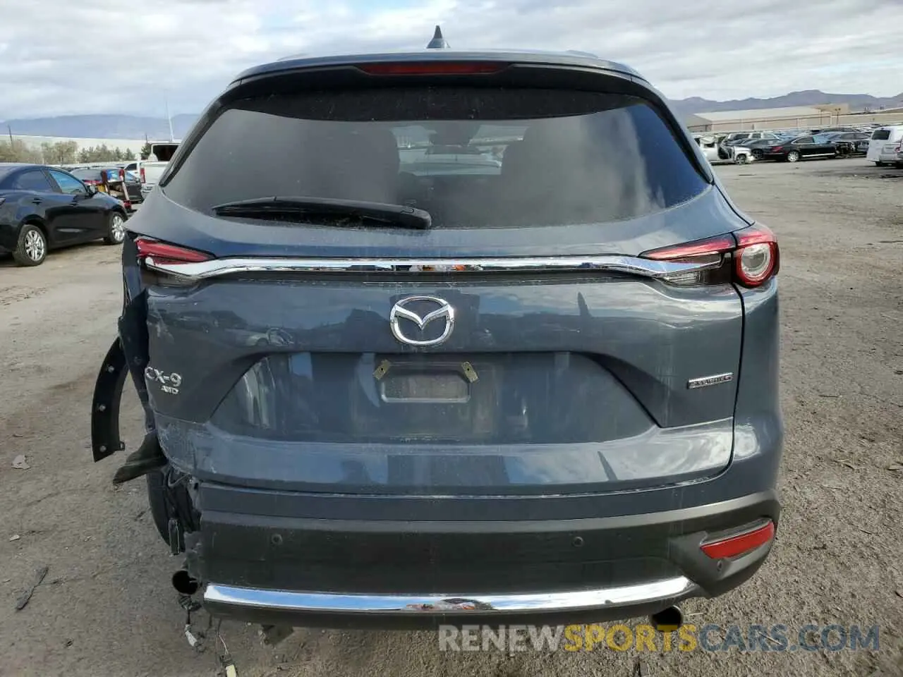 6 fotografías del automóvil dañado JM3TCBDY0P0650772 MAZDA CX-9 2023
