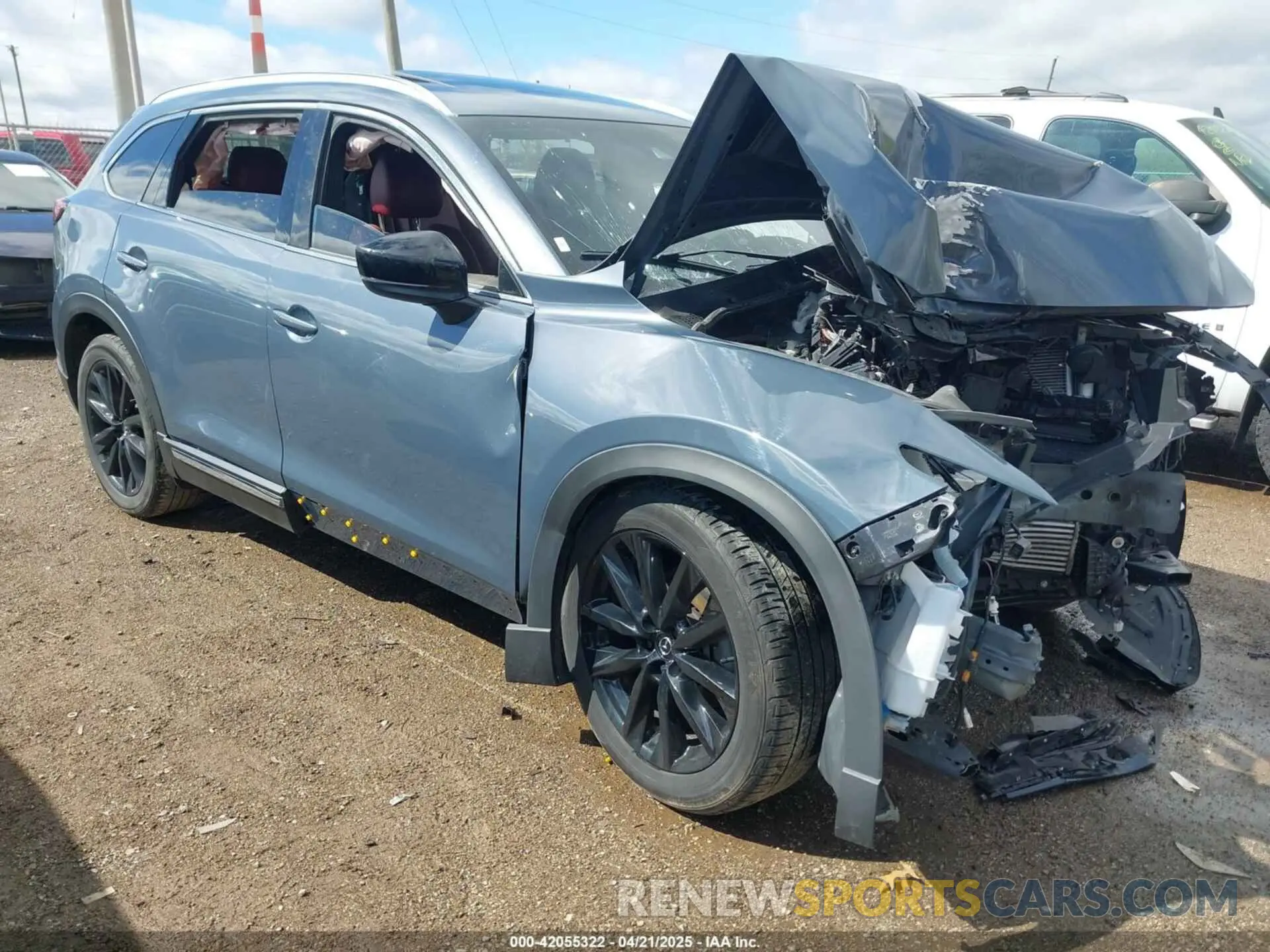 1 fotografías del automóvil dañado JM3TCBDY2P0636002 MAZDA CX-9 2023