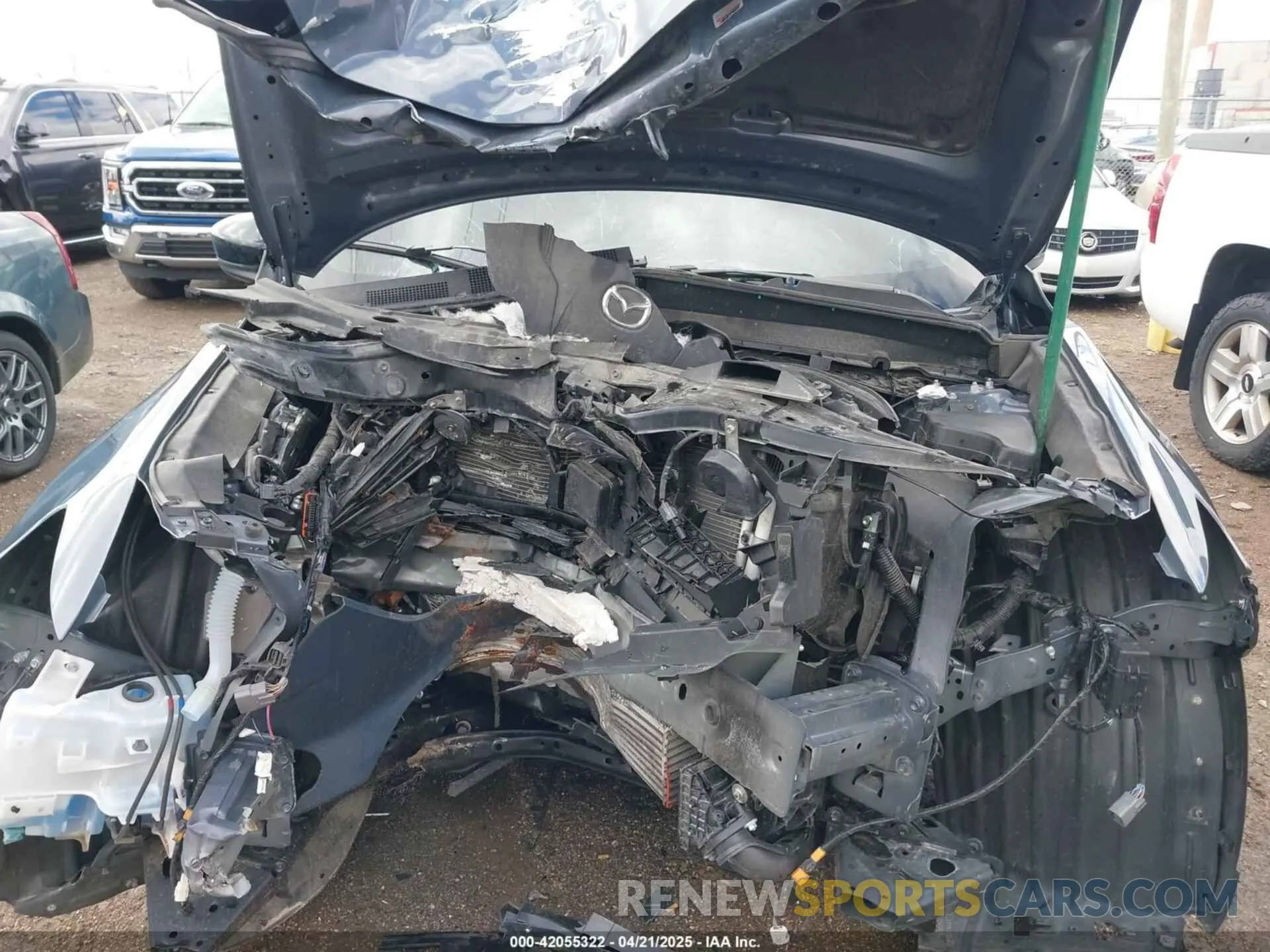 10 fotografías del automóvil dañado JM3TCBDY2P0636002 MAZDA CX-9 2023