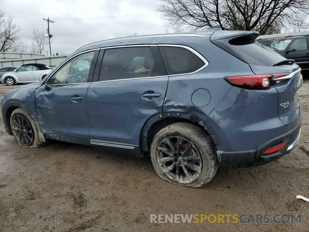 2 fotografías del automóvil dañado JM3TCBDY2P0636162 MAZDA CX-9 2023