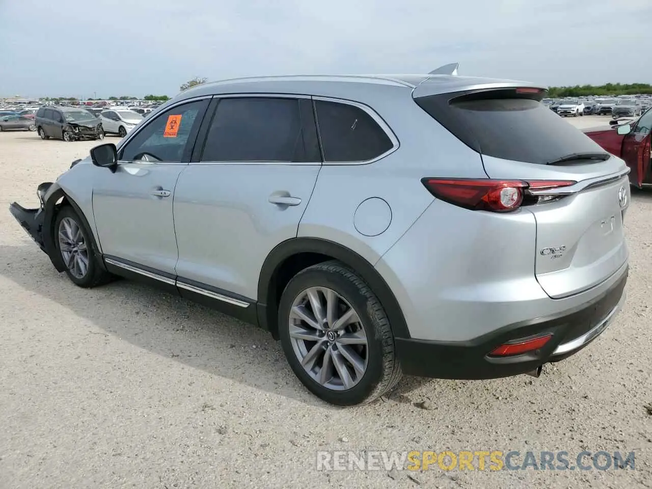 2 fotografías del automóvil dañado JM3TCBDY2P0647291 MAZDA CX-9 2023