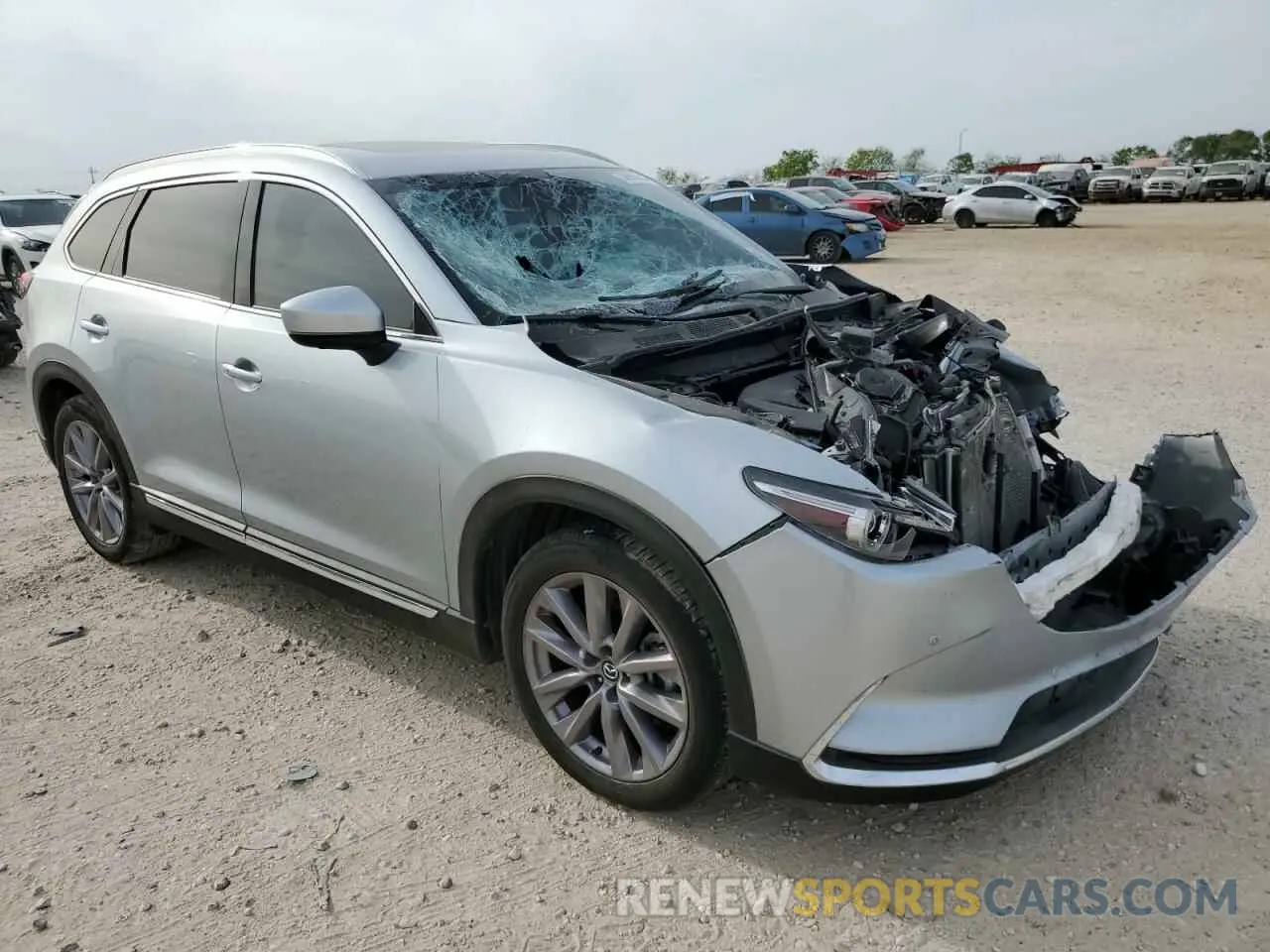 4 fotografías del automóvil dañado JM3TCBDY2P0647291 MAZDA CX-9 2023