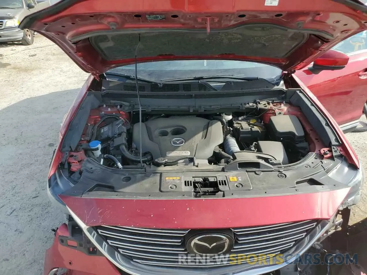 12 fotografías del automóvil dañado JM3TCBDY4P0634073 MAZDA CX-9 2023