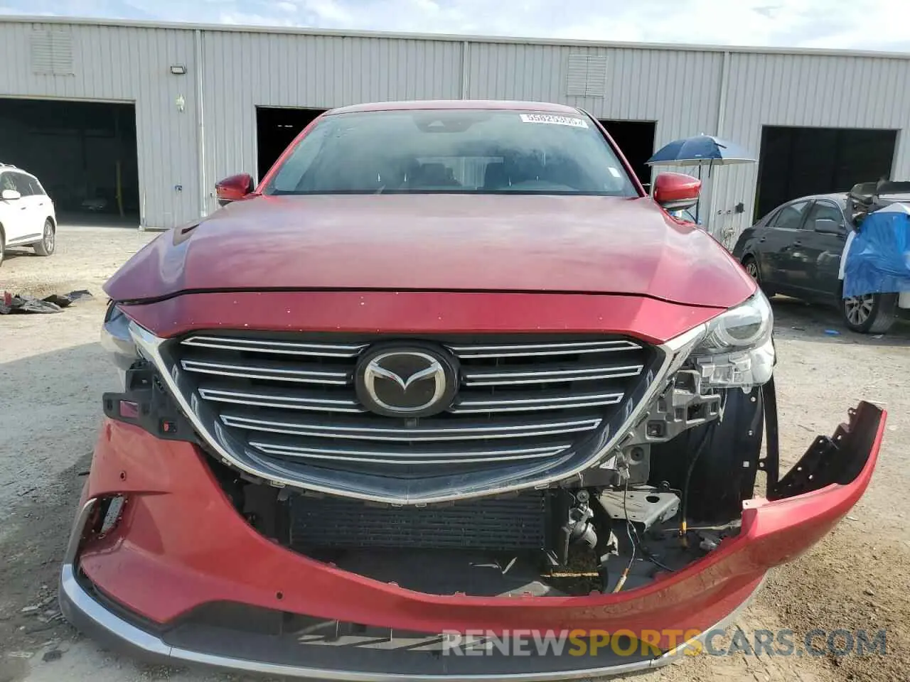 5 fotografías del automóvil dañado JM3TCBDY4P0634073 MAZDA CX-9 2023