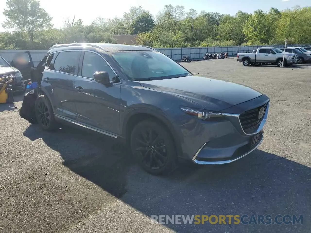 4 fotografías del automóvil dañado JM3TCBDY4P0644330 MAZDA CX-9 2023