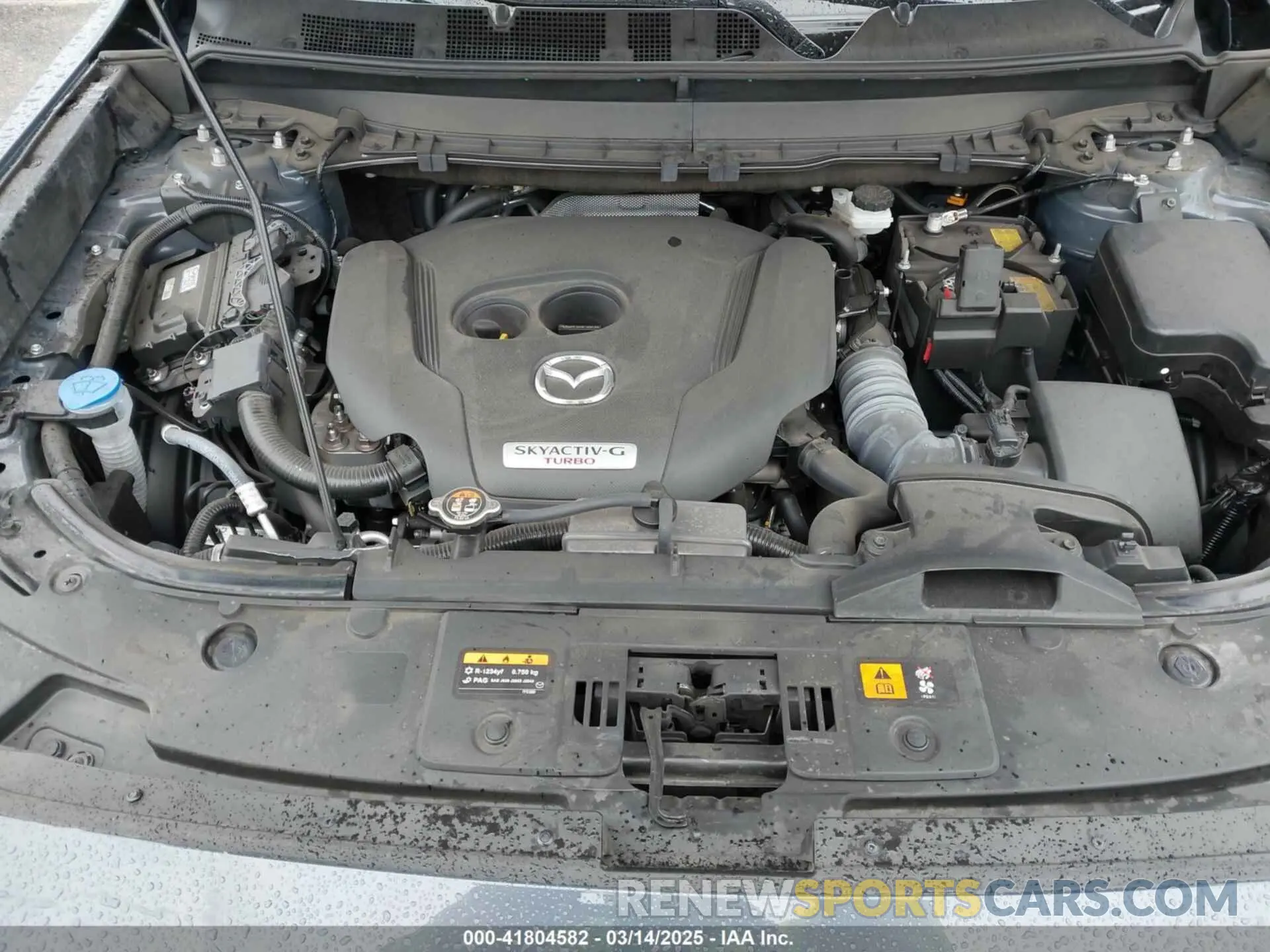 10 fotografías del automóvil dañado JM3TCBDY5P0636916 MAZDA CX-9 2023