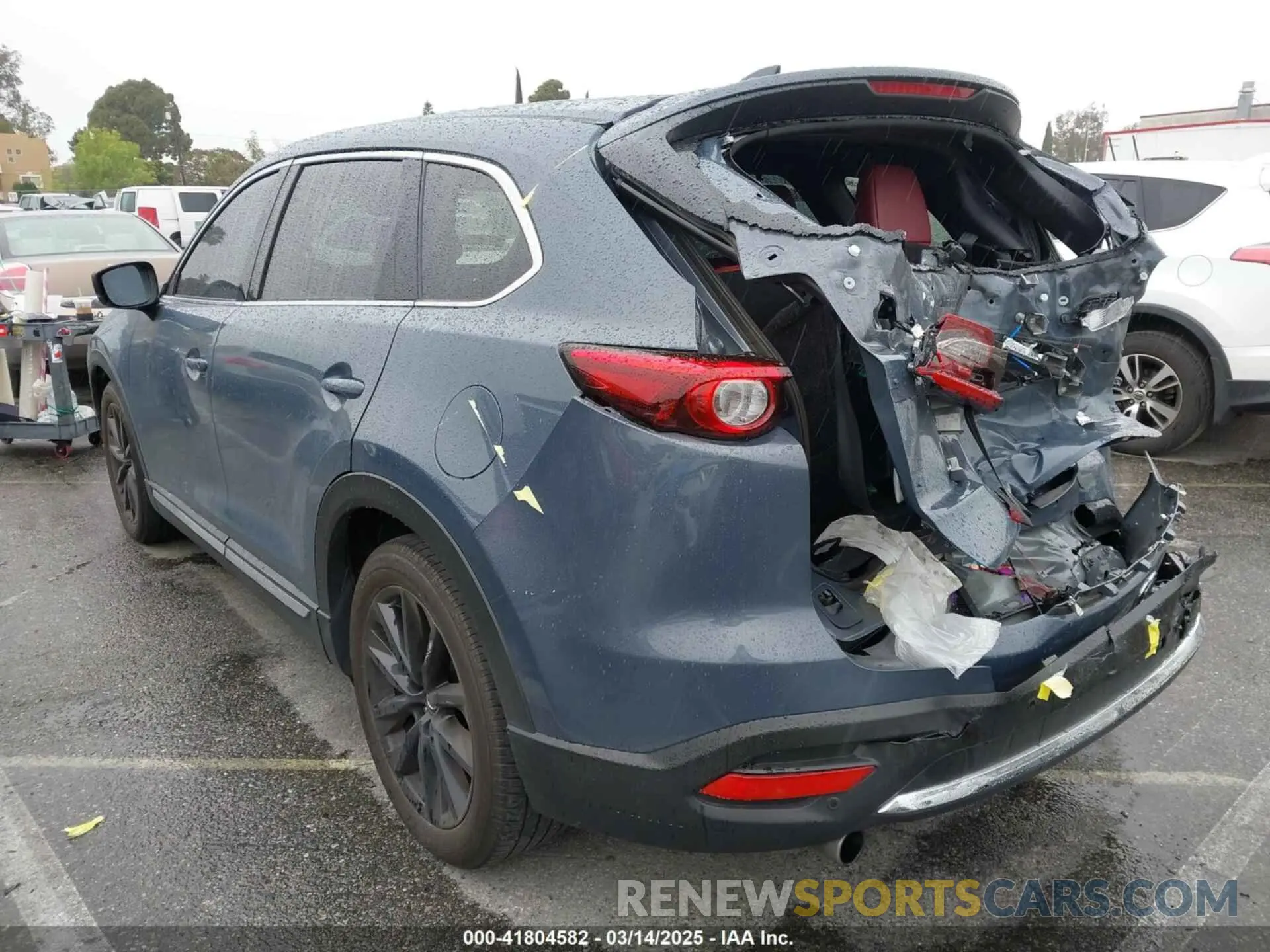 3 fotografías del automóvil dañado JM3TCBDY5P0636916 MAZDA CX-9 2023
