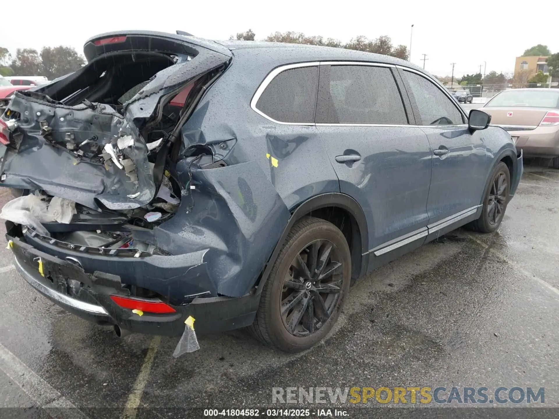 4 fotografías del automóvil dañado JM3TCBDY5P0636916 MAZDA CX-9 2023