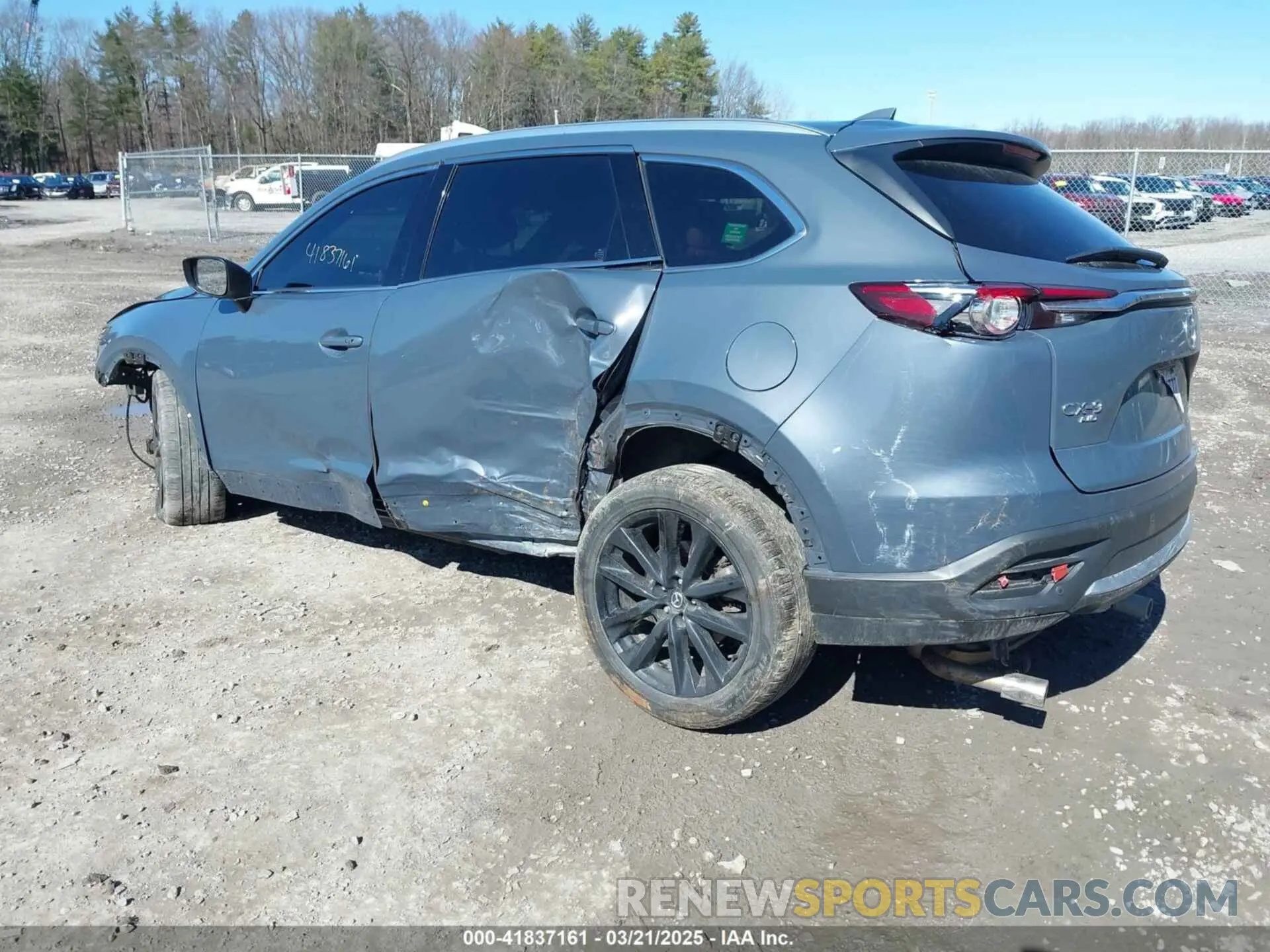 3 fotografías del automóvil dañado JM3TCBDY6P0629943 MAZDA CX-9 2023