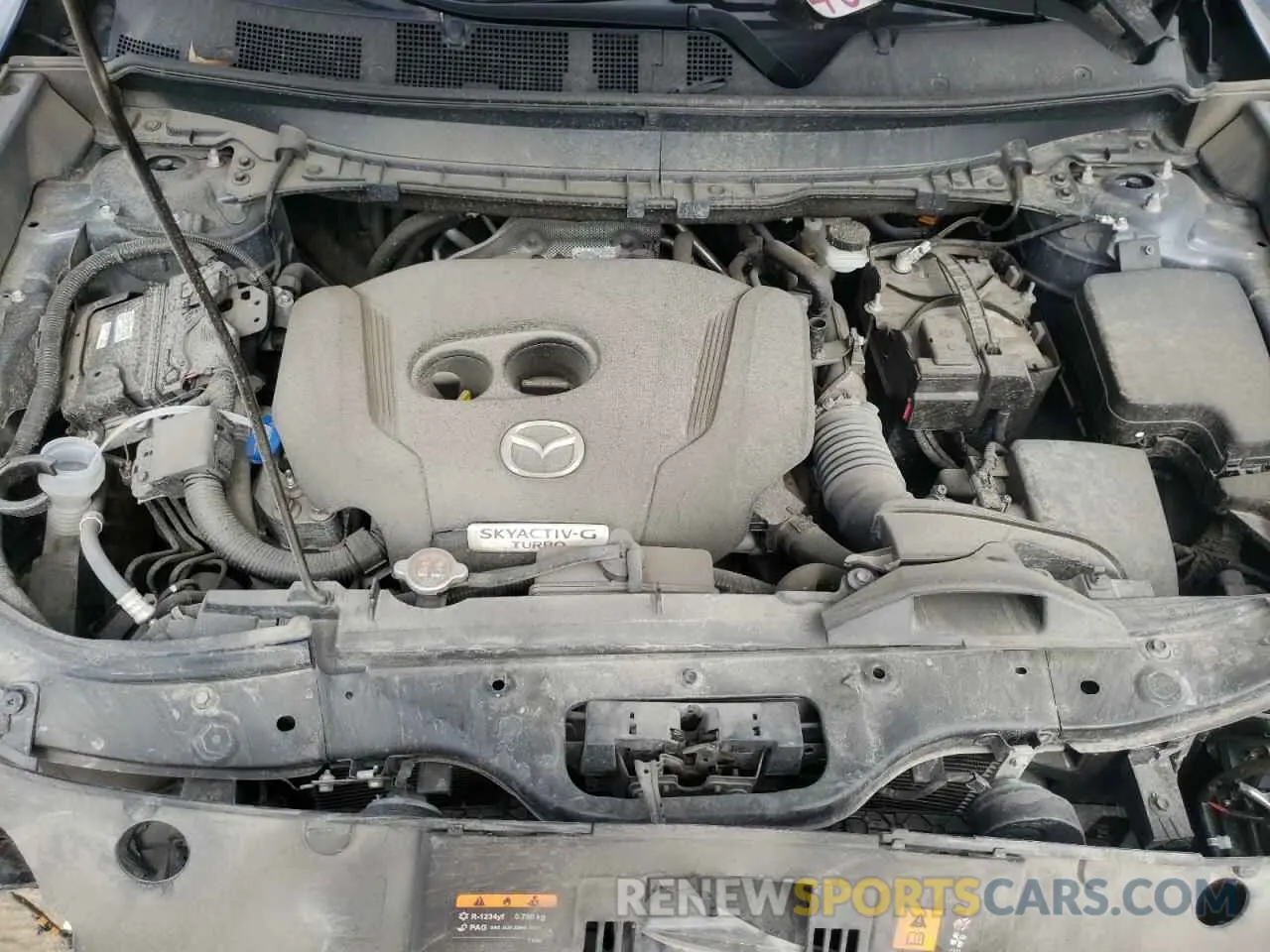 11 fotografías del automóvil dañado JM3TCBDY7P0648355 MAZDA CX-9 2023