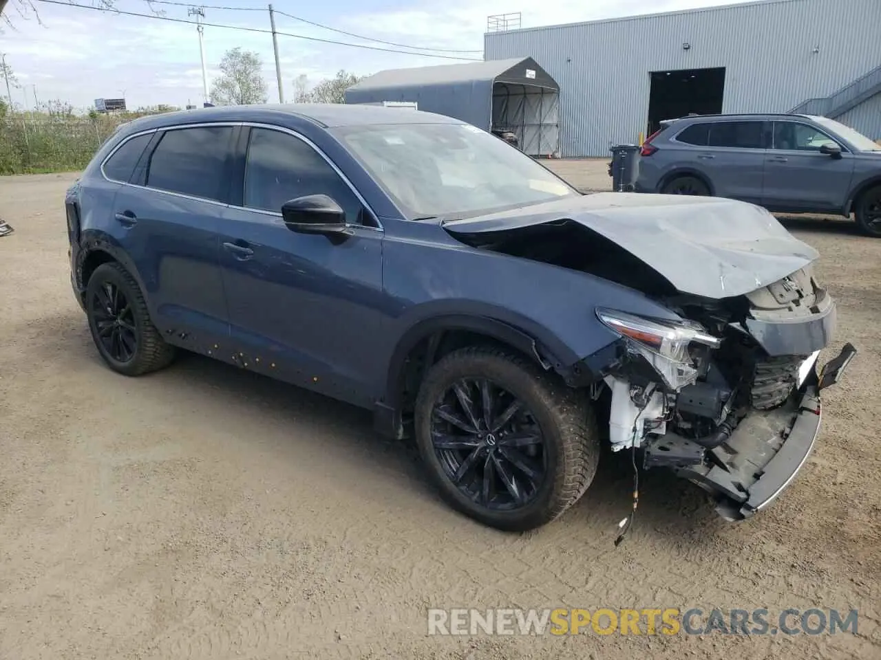 4 fotografías del automóvil dañado JM3TCBDY7P0648355 MAZDA CX-9 2023