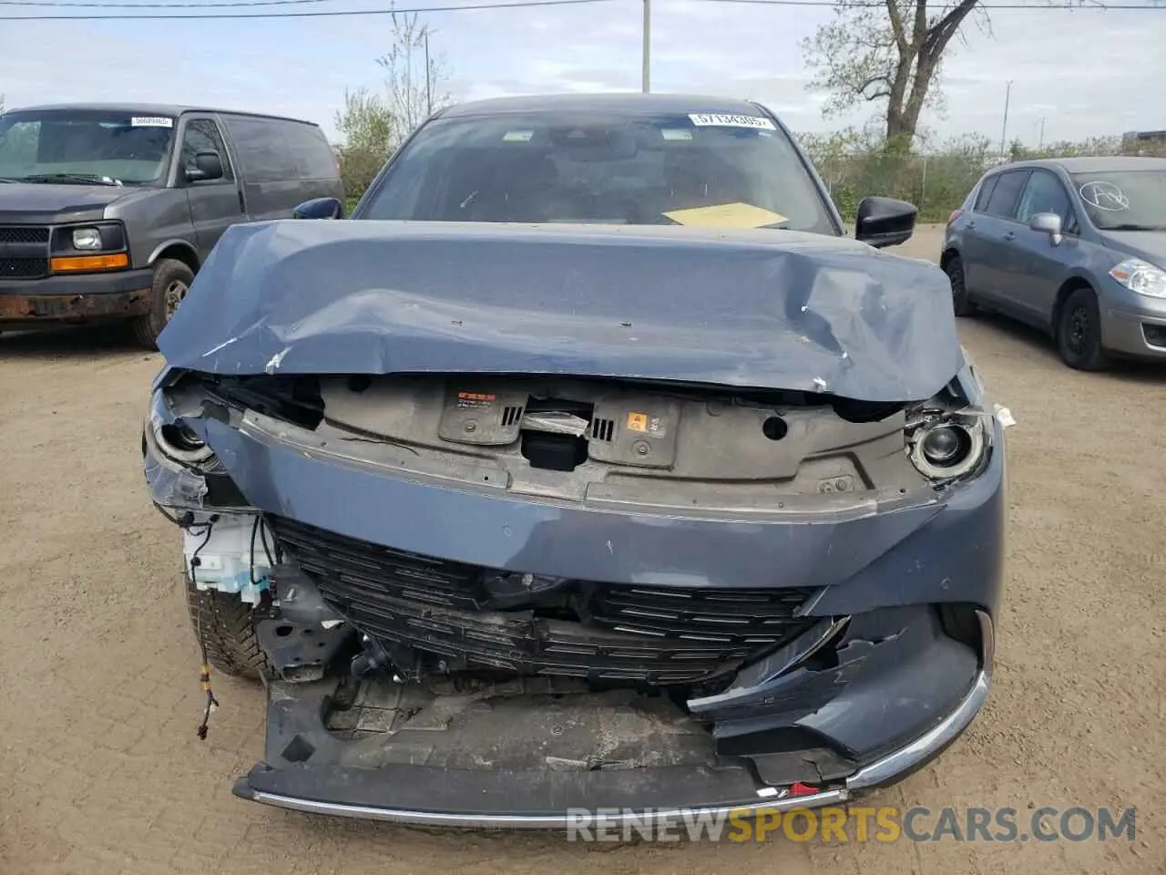 5 fotografías del automóvil dañado JM3TCBDY7P0648355 MAZDA CX-9 2023