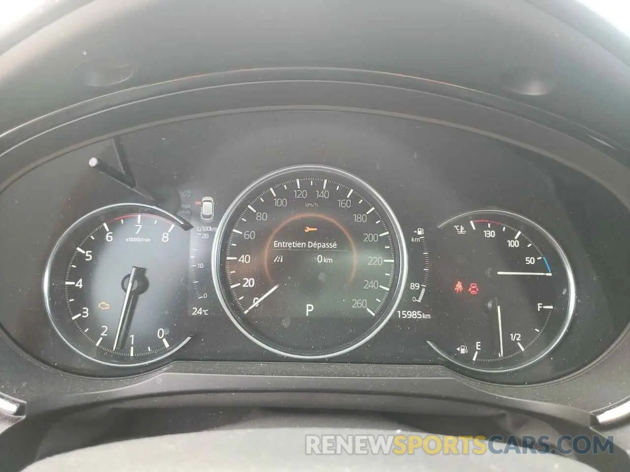 9 fotografías del automóvil dañado JM3TCBDY7P0648355 MAZDA CX-9 2023