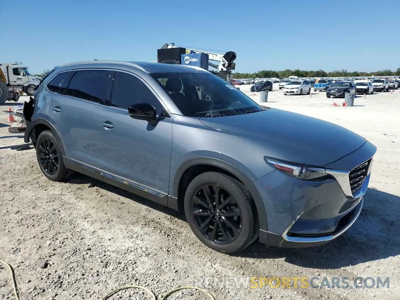 4 fotografías del automóvil dañado JM3TCBDY8P0653953 MAZDA CX-9 2023