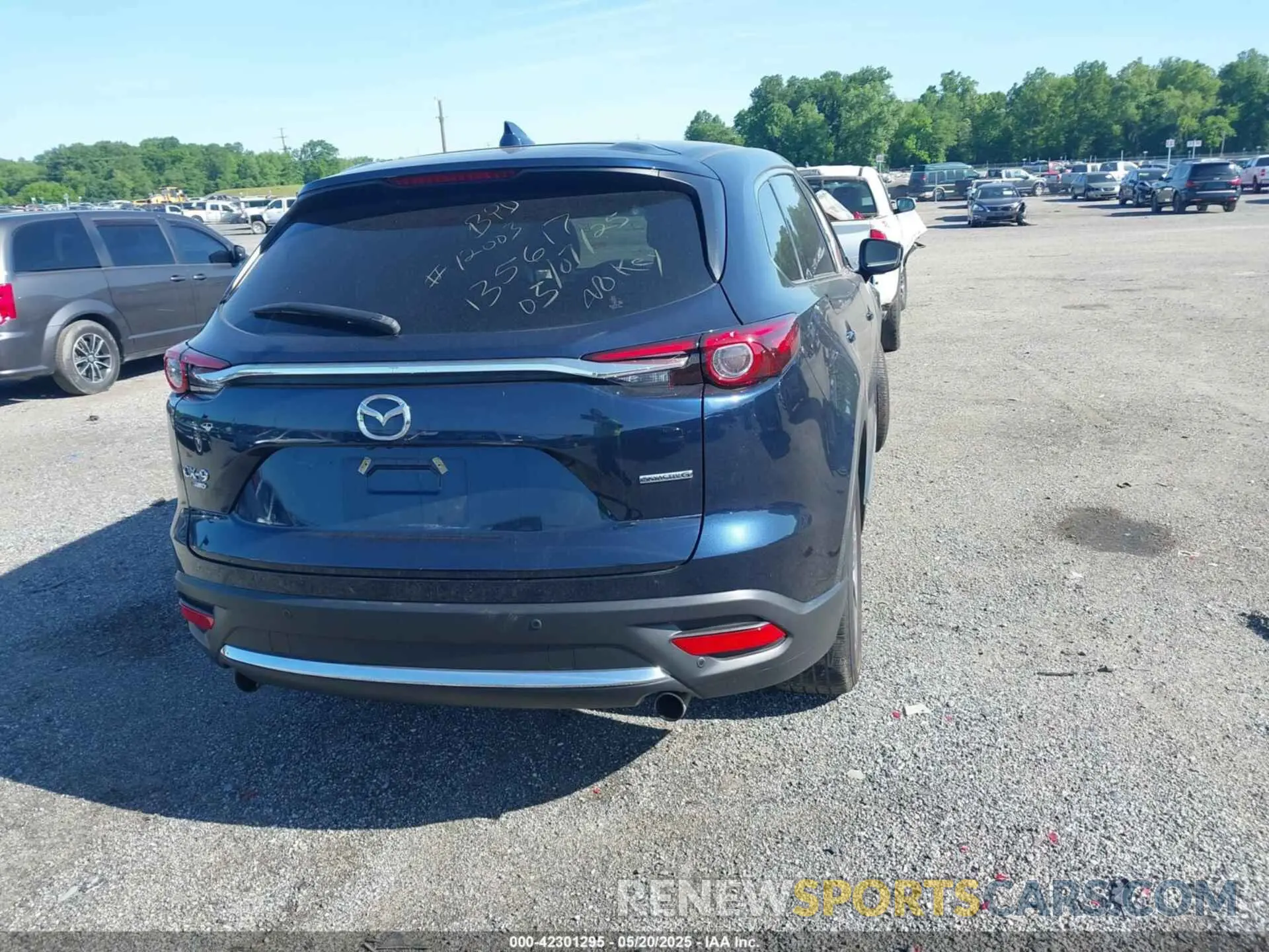 15 fotografías del automóvil dañado JM3TCBDY9P0633470 MAZDA CX-9 2023