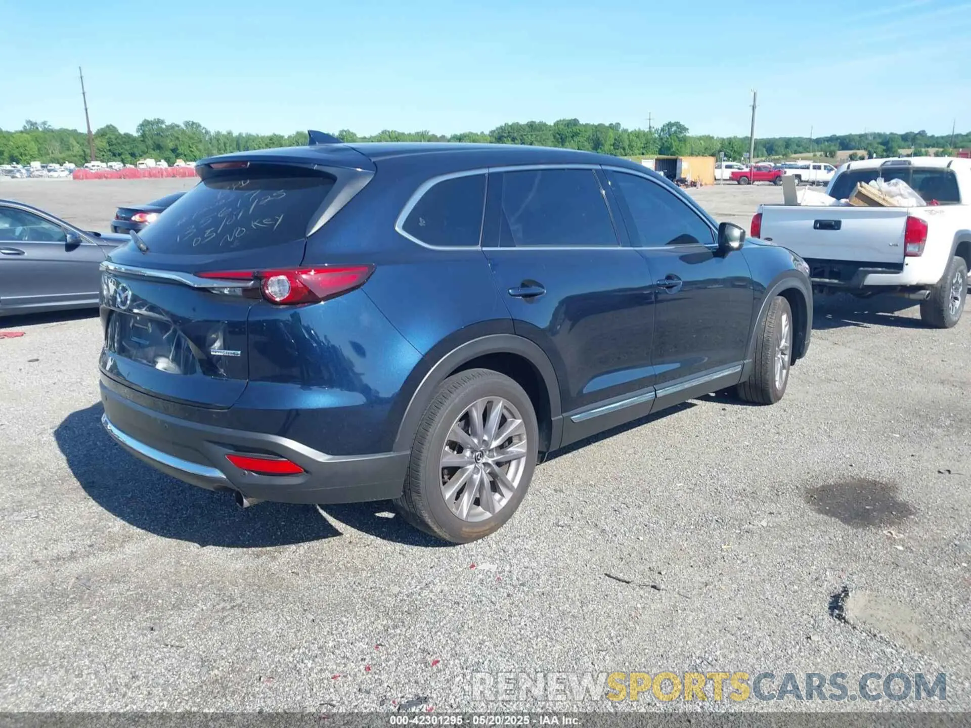 4 fotografías del automóvil dañado JM3TCBDY9P0633470 MAZDA CX-9 2023
