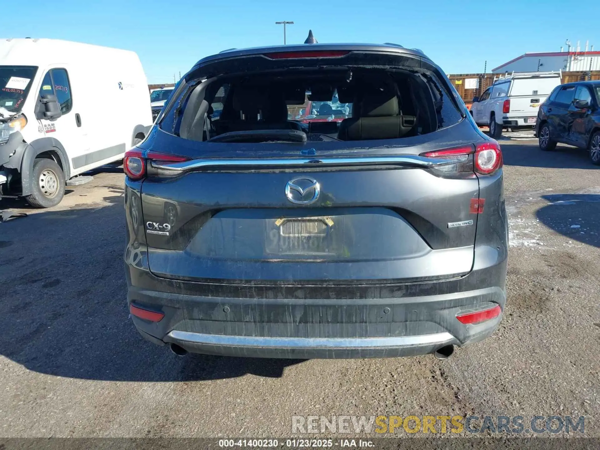 6 fotografías del automóvil dañado JM3TCBEY1P0634465 MAZDA CX-9 2023