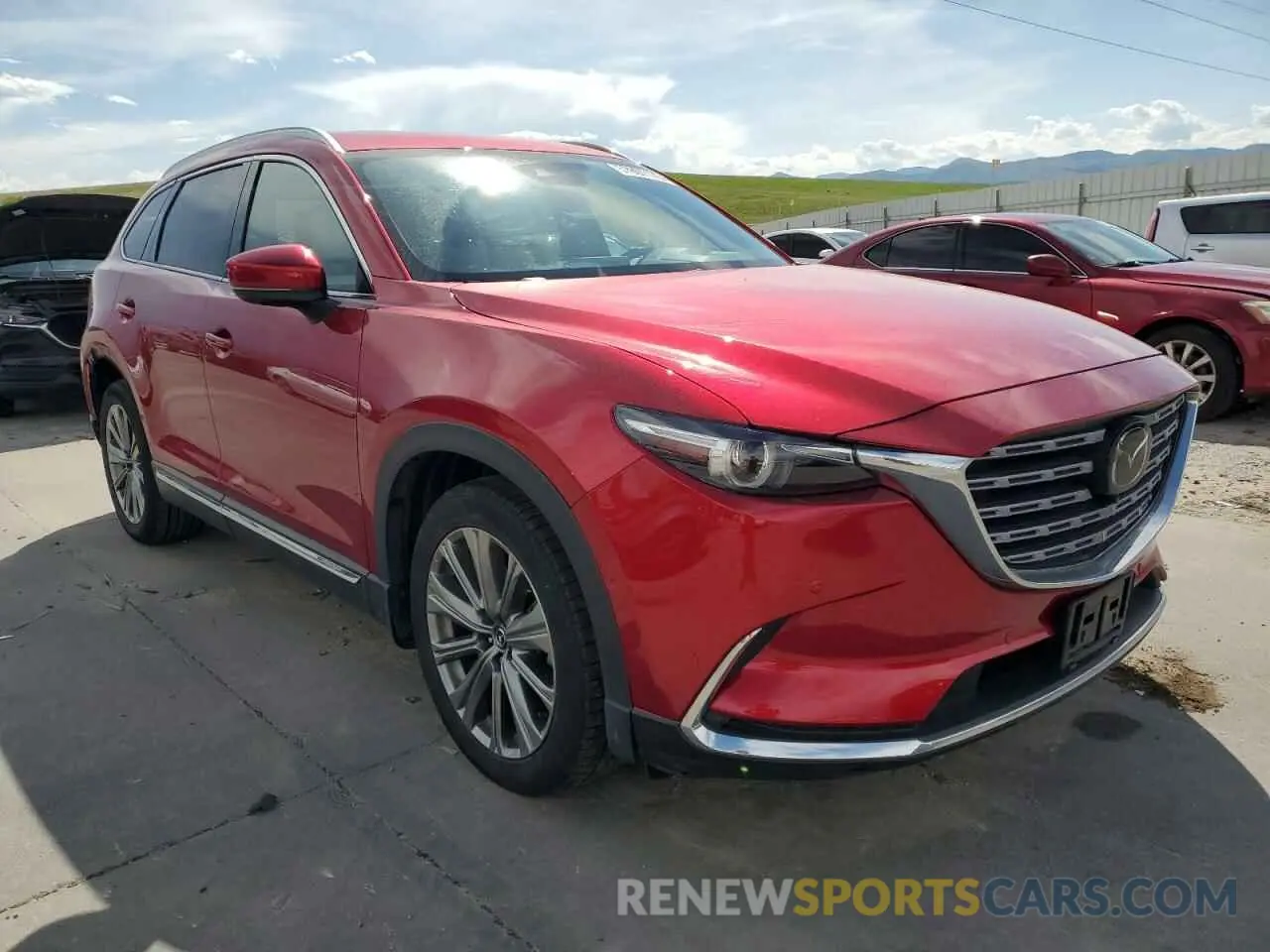 4 fotografías del automóvil dañado JM3TCBEYXP0639552 MAZDA CX-9 2023