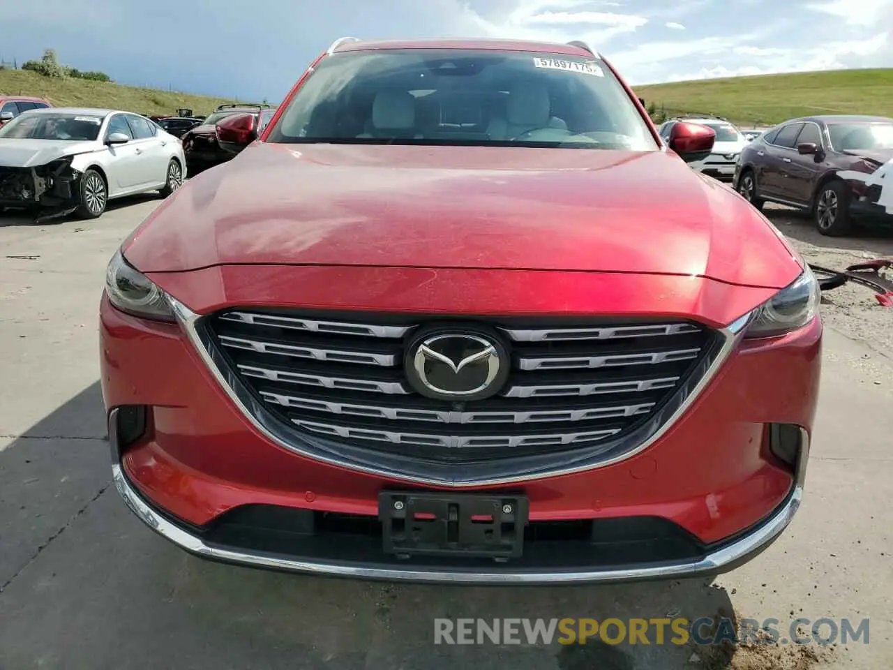 5 fotografías del automóvil dañado JM3TCBEYXP0639552 MAZDA CX-9 2023