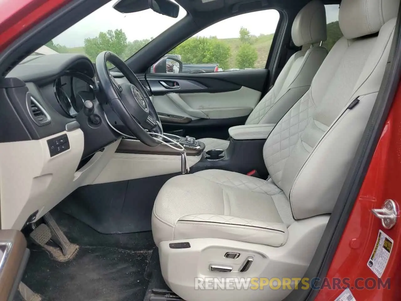 7 fotografías del automóvil dañado JM3TCBEYXP0639552 MAZDA CX-9 2023