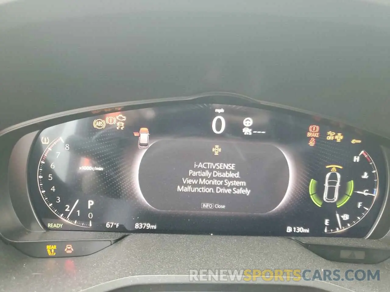 9 fotografías del automóvil dañado JM3KK1HC3R1115570 MAZDA CX-90 2024
