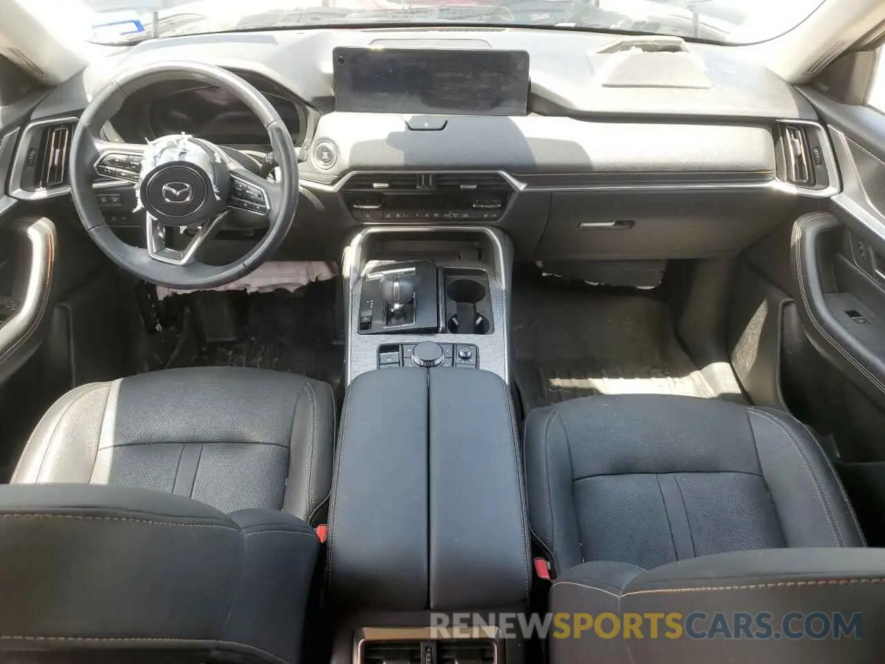8 fotografías del automóvil dañado JM3KK1HC4R1125797 MAZDA CX-90 2024