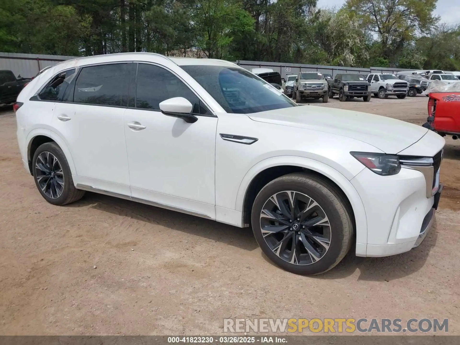 1 fotografías del automóvil dañado JM3KK1HC5R1144990 MAZDA CX-90 2024