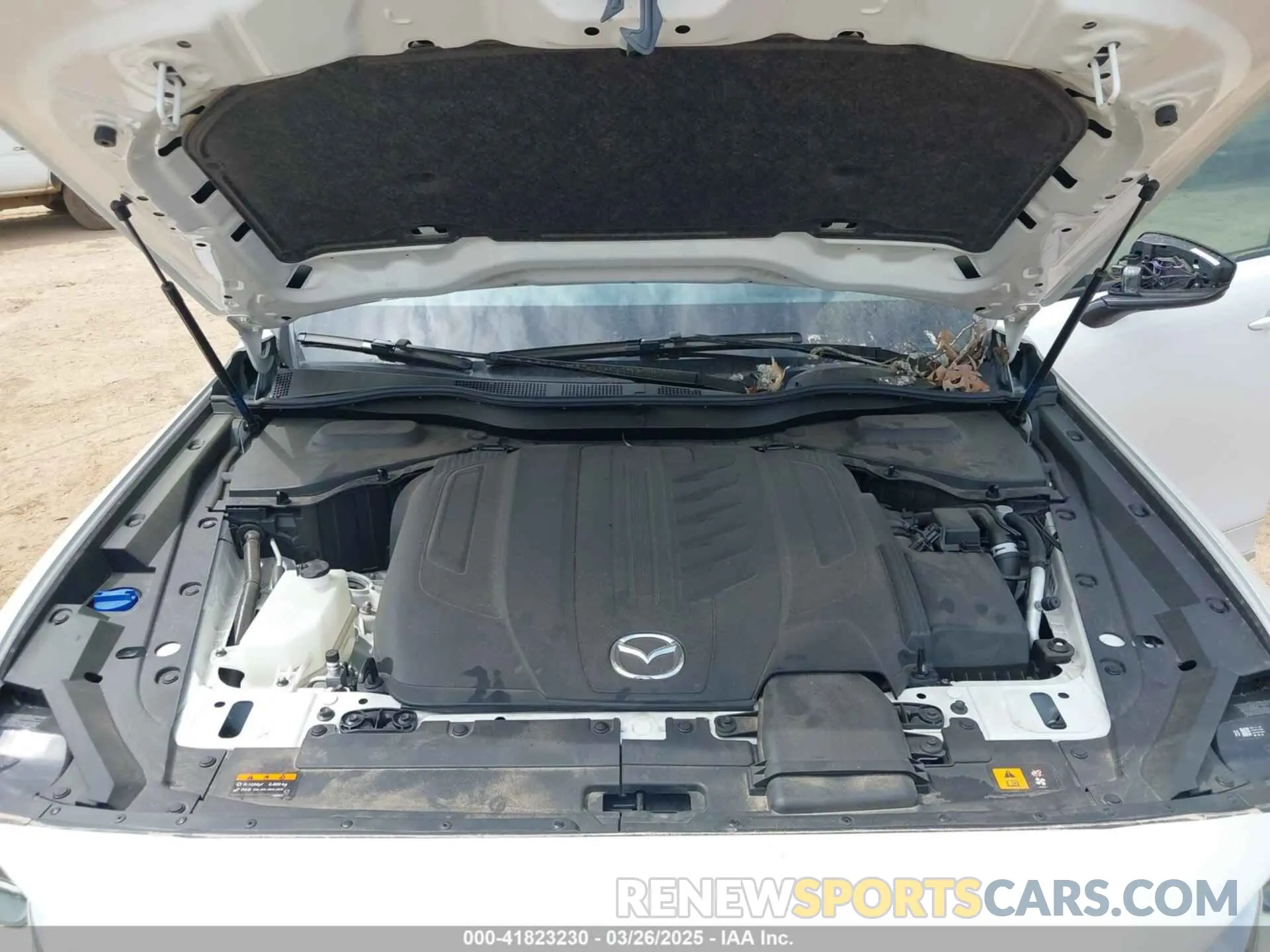 10 fotografías del automóvil dañado JM3KK1HC5R1144990 MAZDA CX-90 2024
