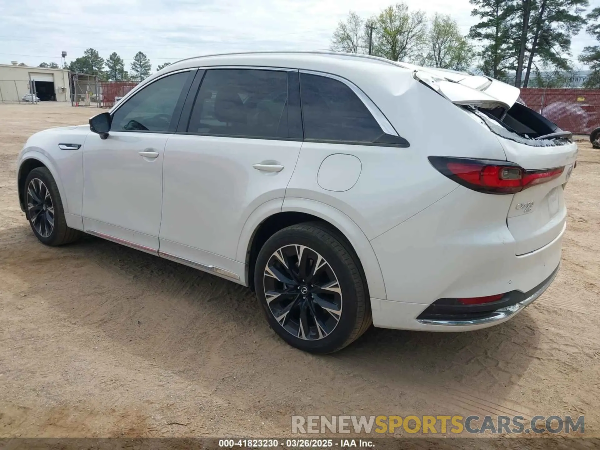 3 fotografías del automóvil dañado JM3KK1HC5R1144990 MAZDA CX-90 2024