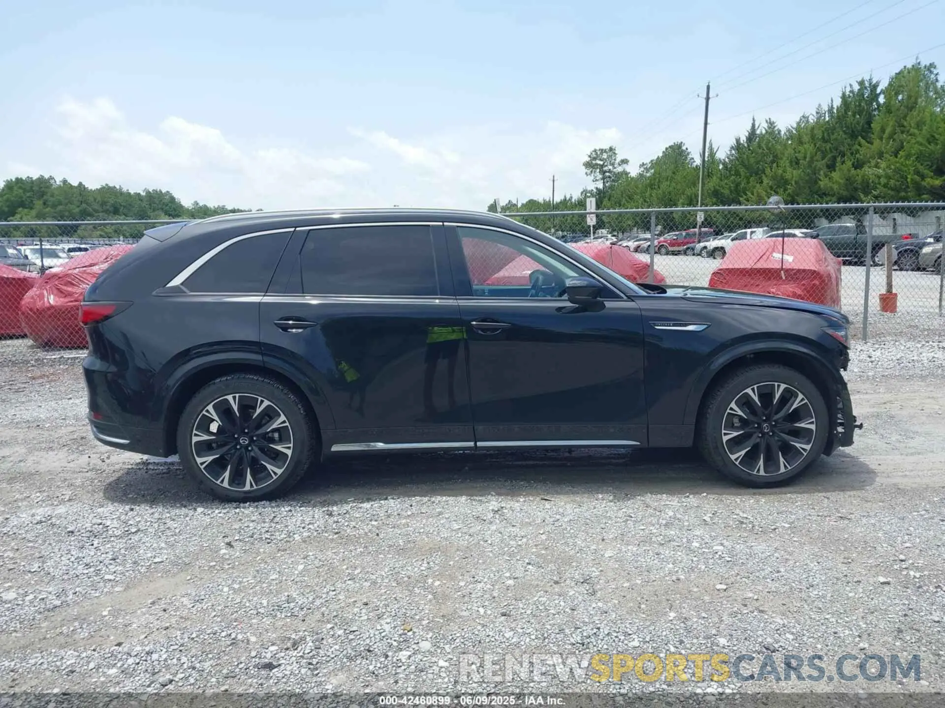 14 fotografías del automóvil dañado JM3KK1HC5R1147677 MAZDA CX-90 2024